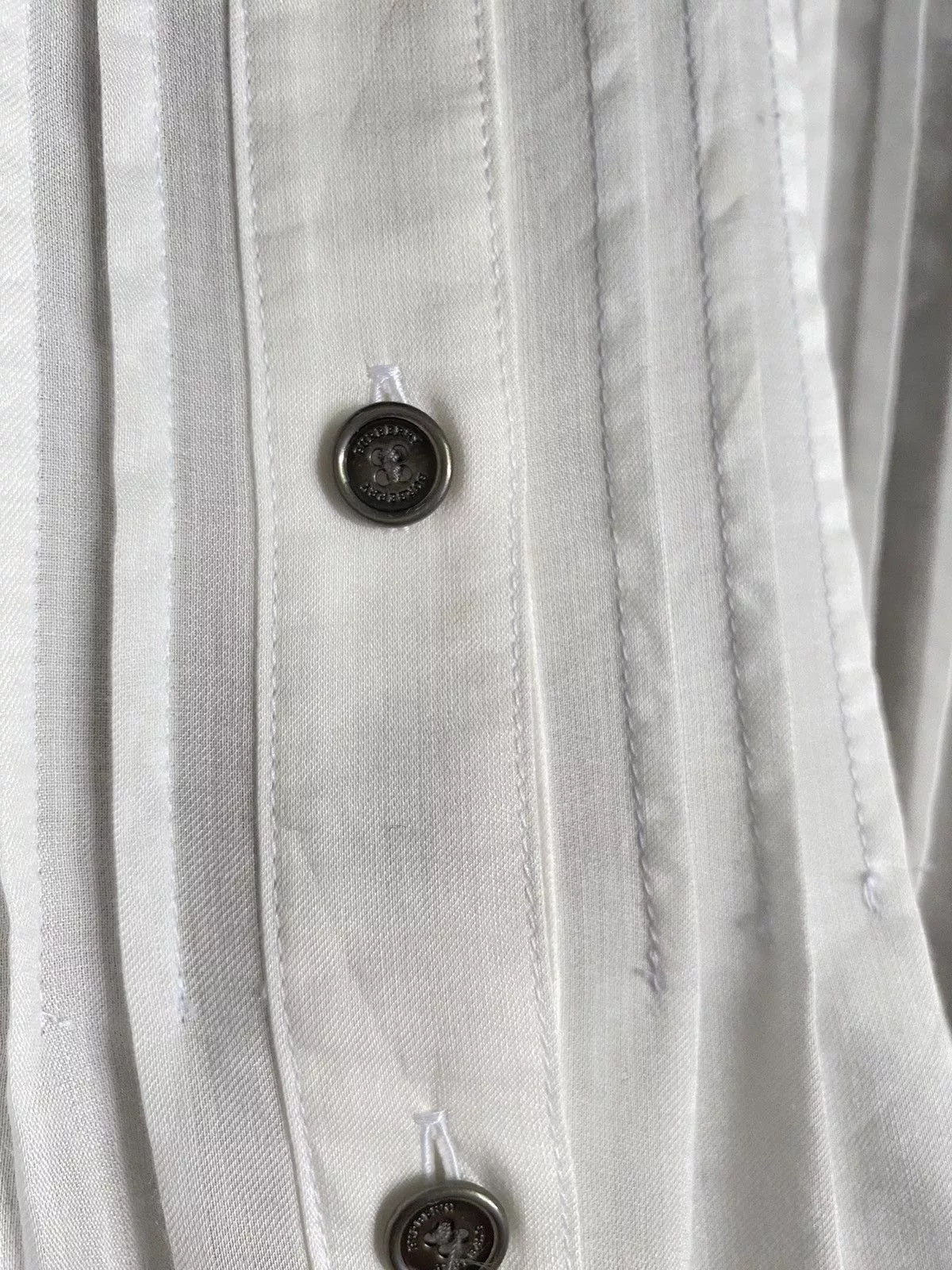 Burberry Button Ups Burberry white shirt