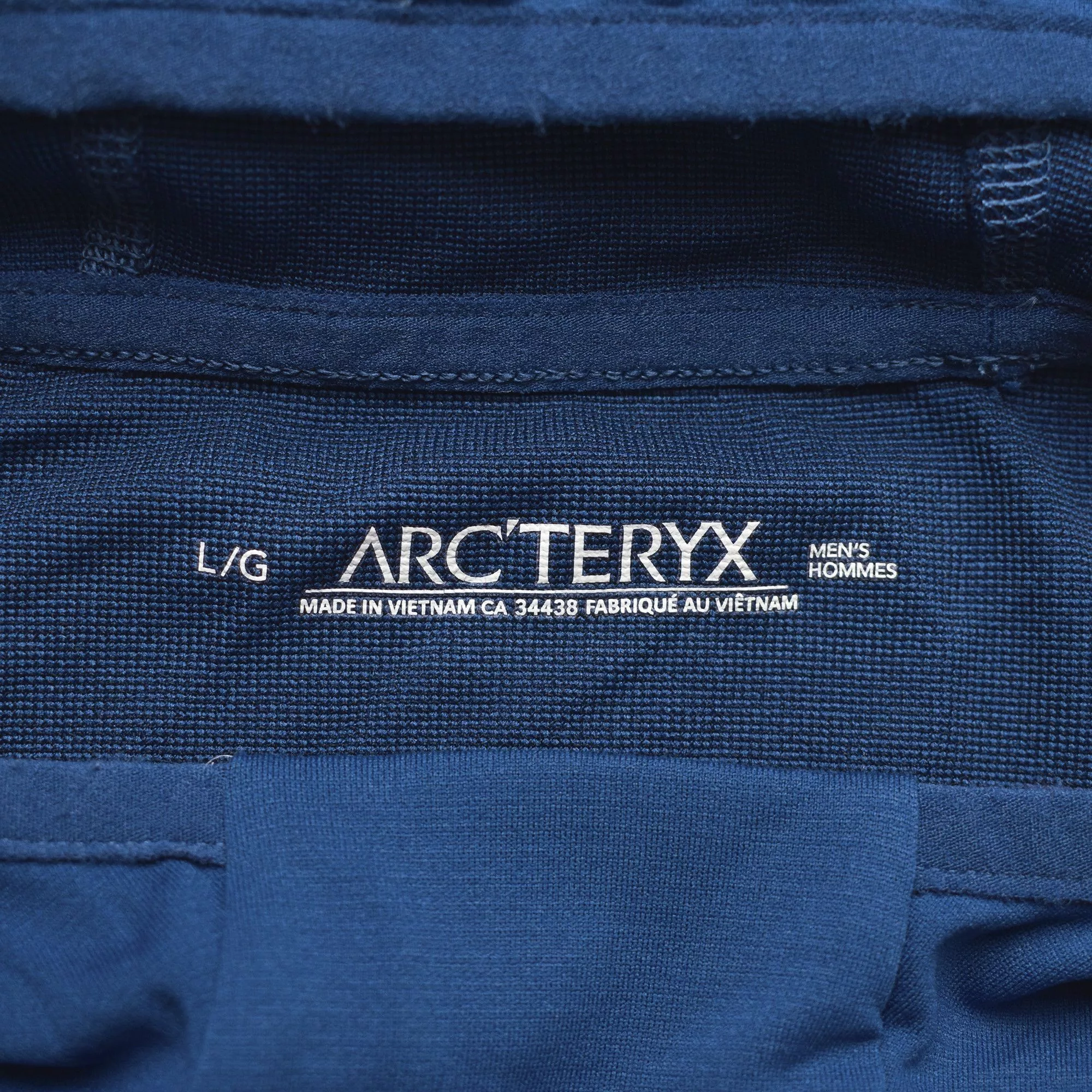 Arc'teryx Light Jackets ARC'TERYX MENS BLUE LIGHT HOODIE
