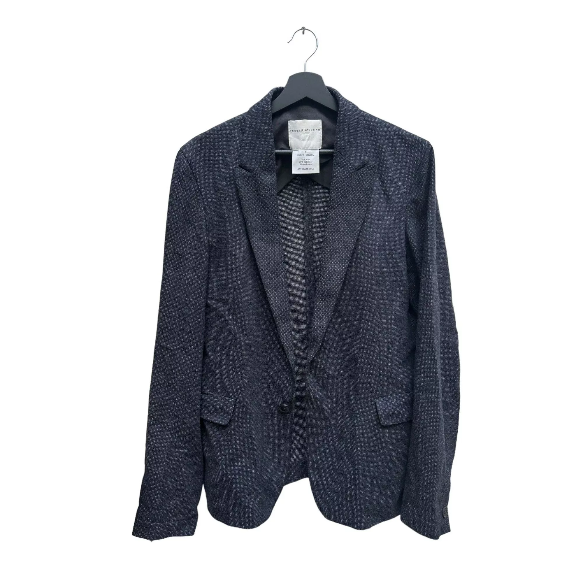 Stephan Schneider Light Jackets Stephan Schneider Grey Wool Blazer Jacket Gray