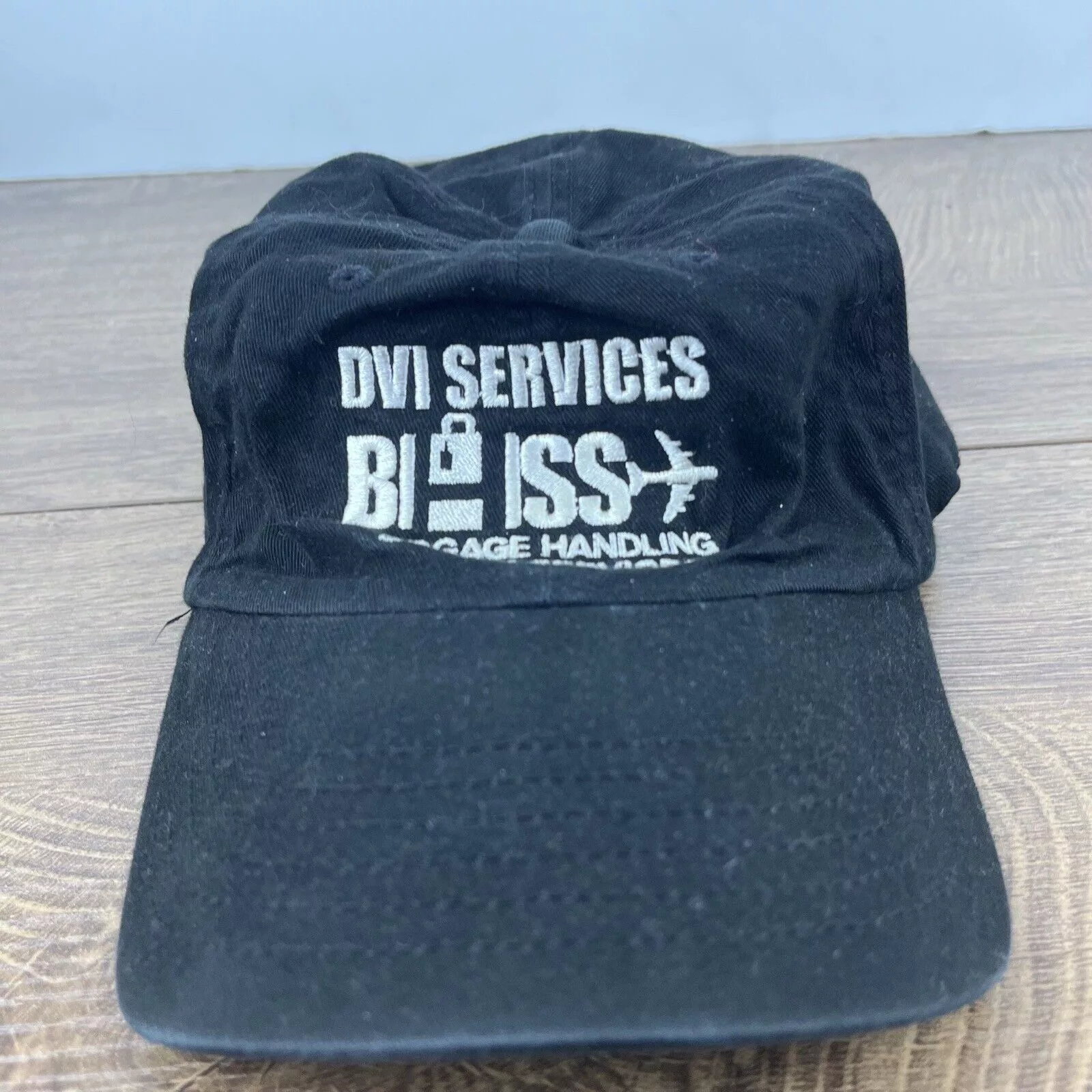 Other Hats Other DVI Services Hat BI ISS Black Hat Adjustable Baggage Handlin