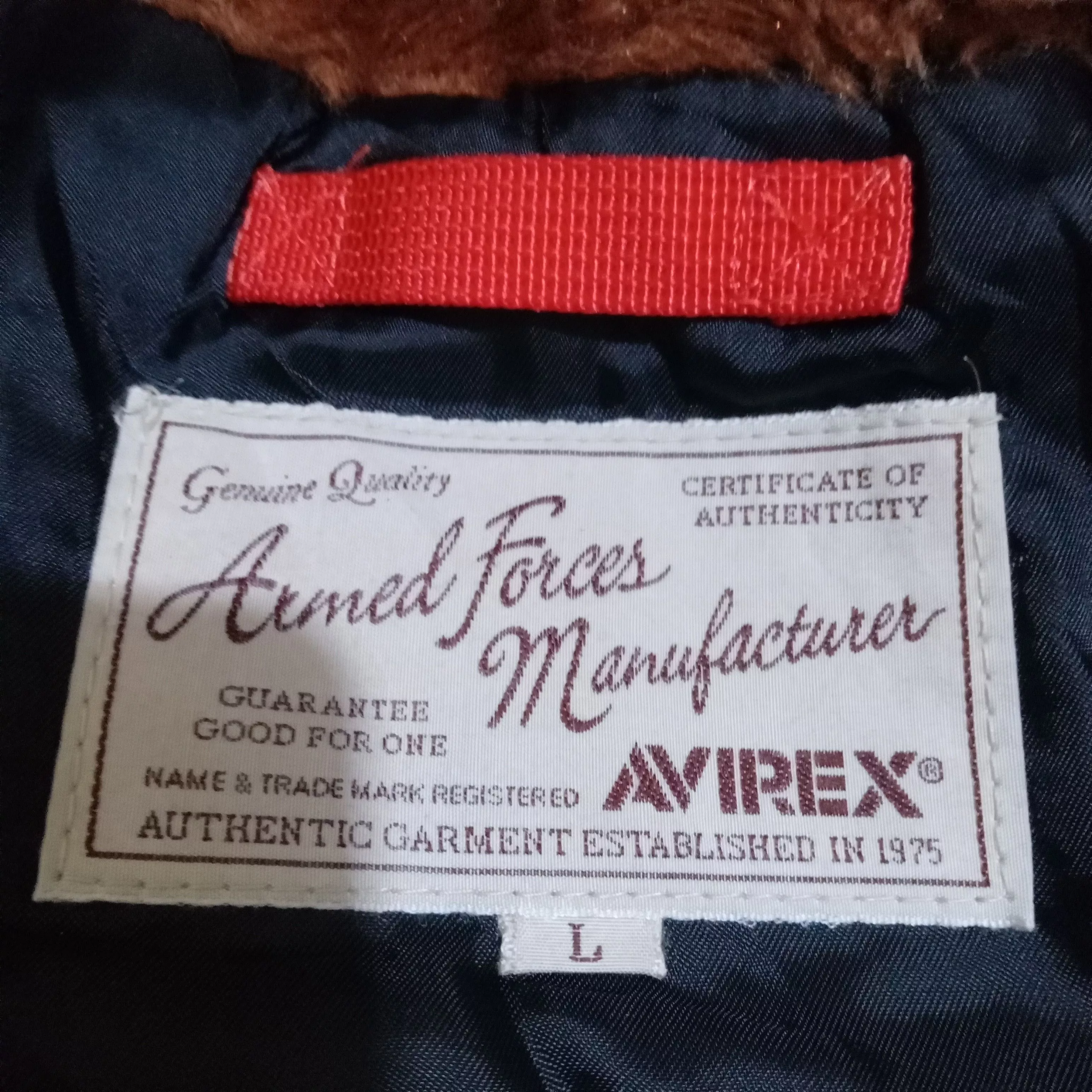 Alpha Industries Parkas Alpha Industries × Avirex Avirex Jacket Nylon Multipocket Black Vintage