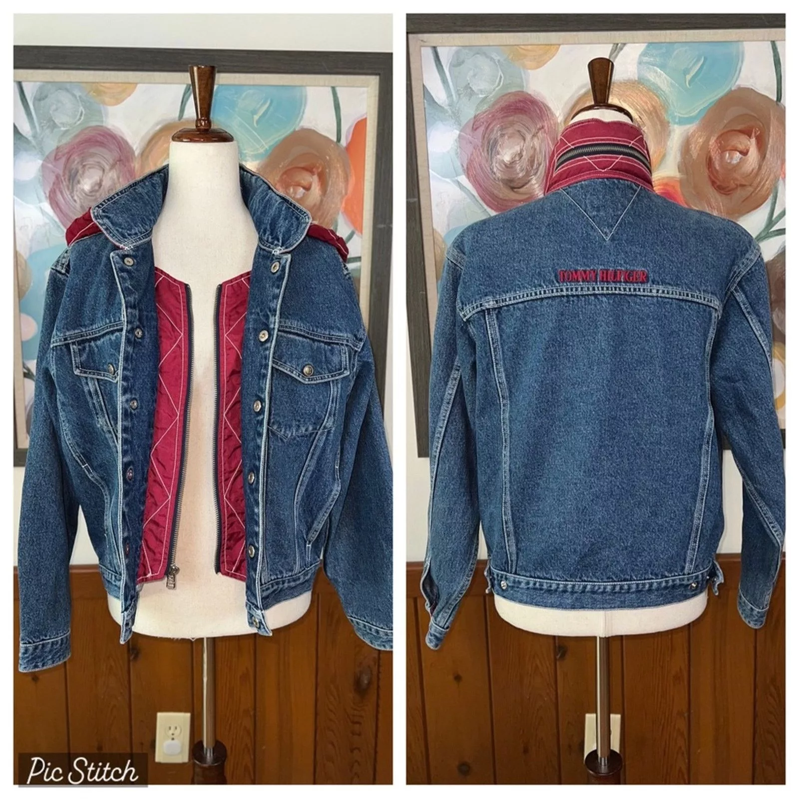 Tommy Hilfiger Jackets Super Cool Vintage 90s Tommy Hilfiger Jean Jacket! Blue