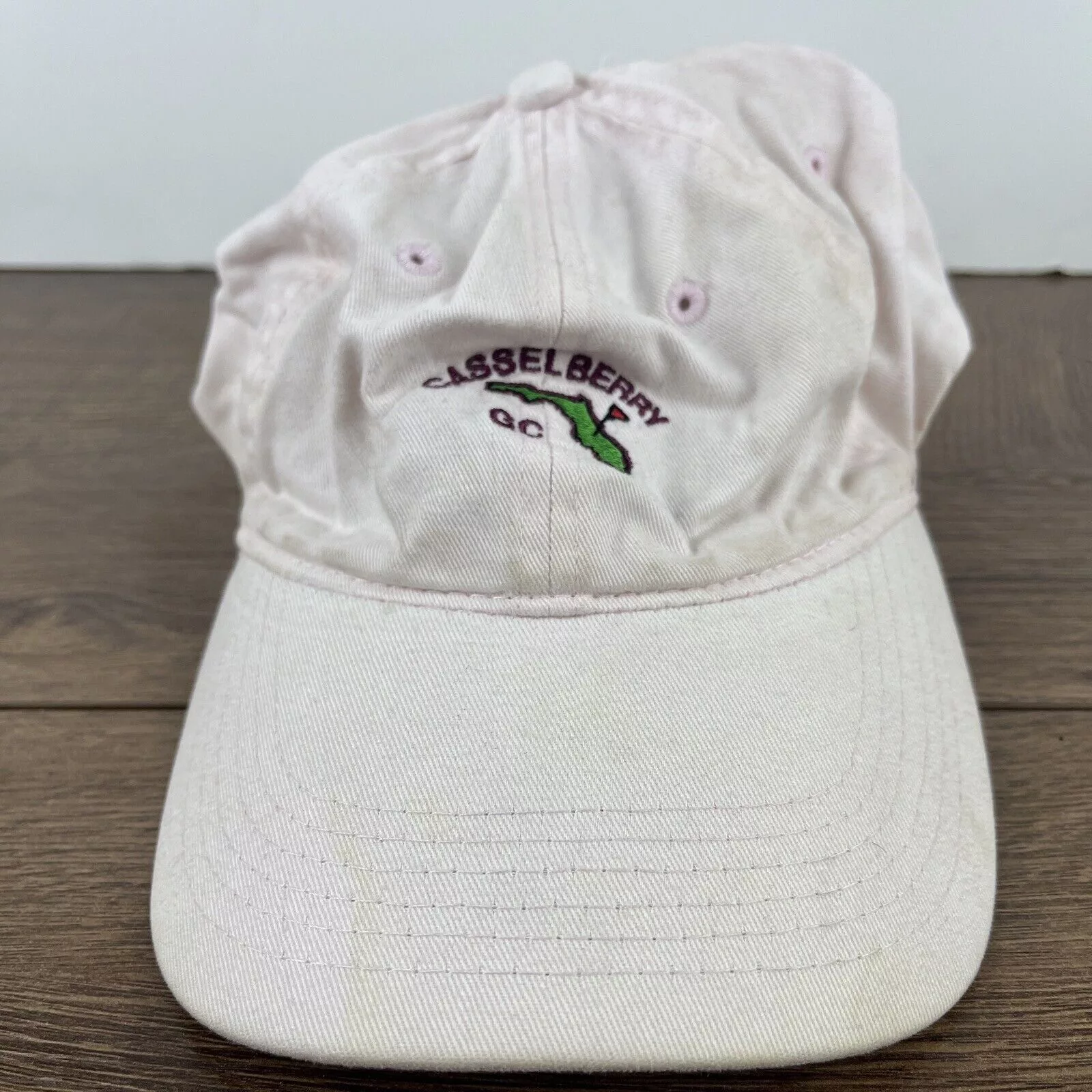 Other Hats Other Casselberry Golf Course Hat Florida Pink Hat Adjustable Adul