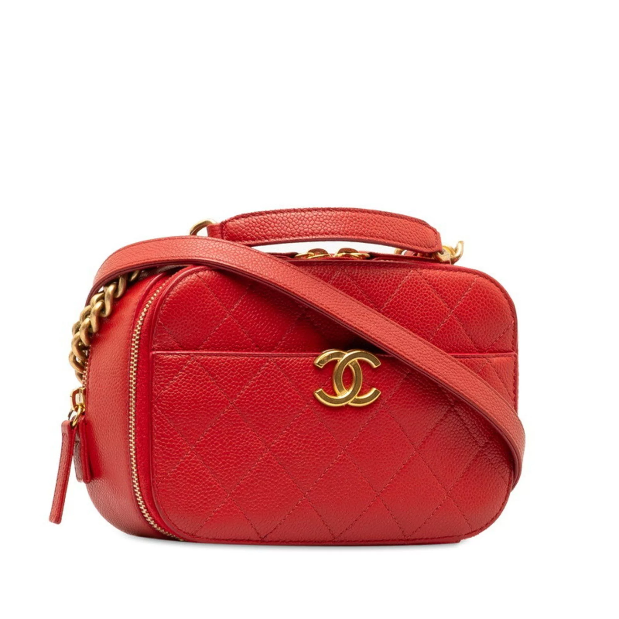 Chanel Shoulder Bags Chanel Camera shoulder Red
