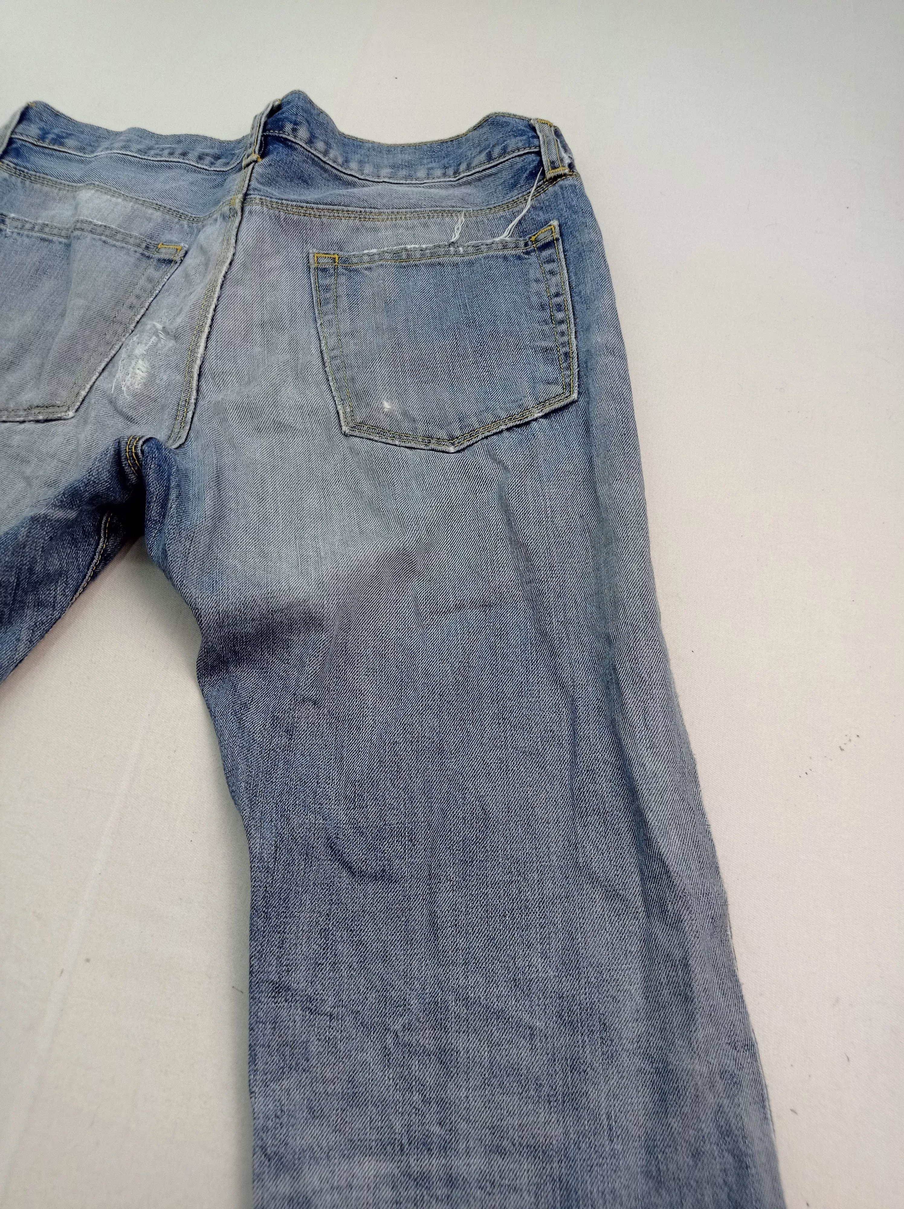 Gap Denim Gap Distressed Denim Pants Blue