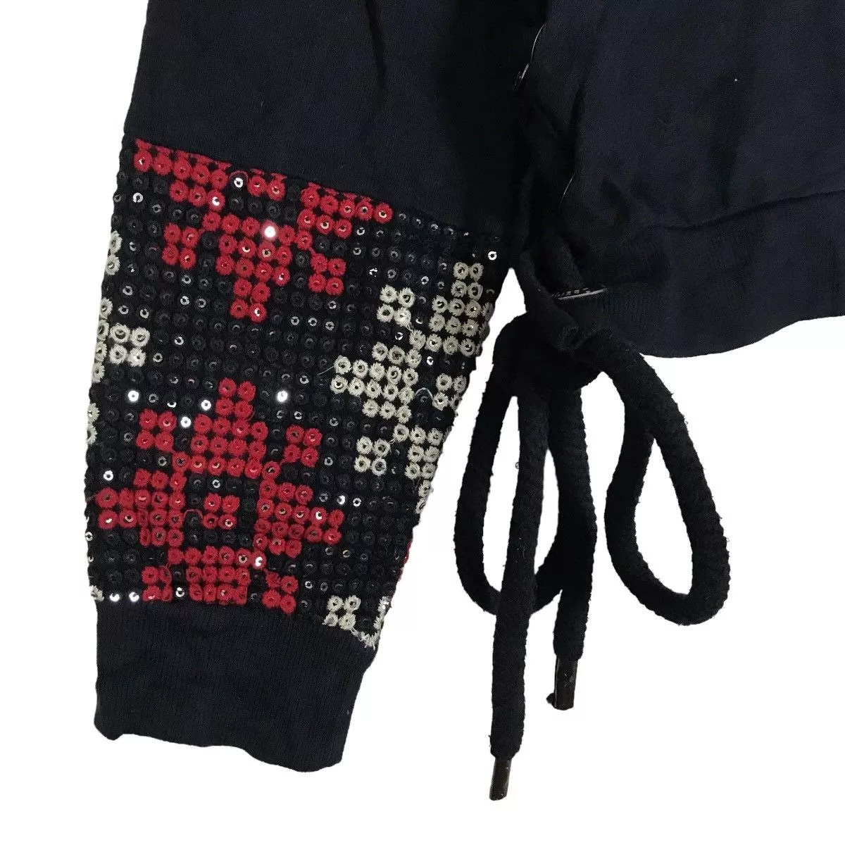Desigual Sweatshirts Vintage Desigual Tiger Graphic Side Strings Pullover Jumper Black