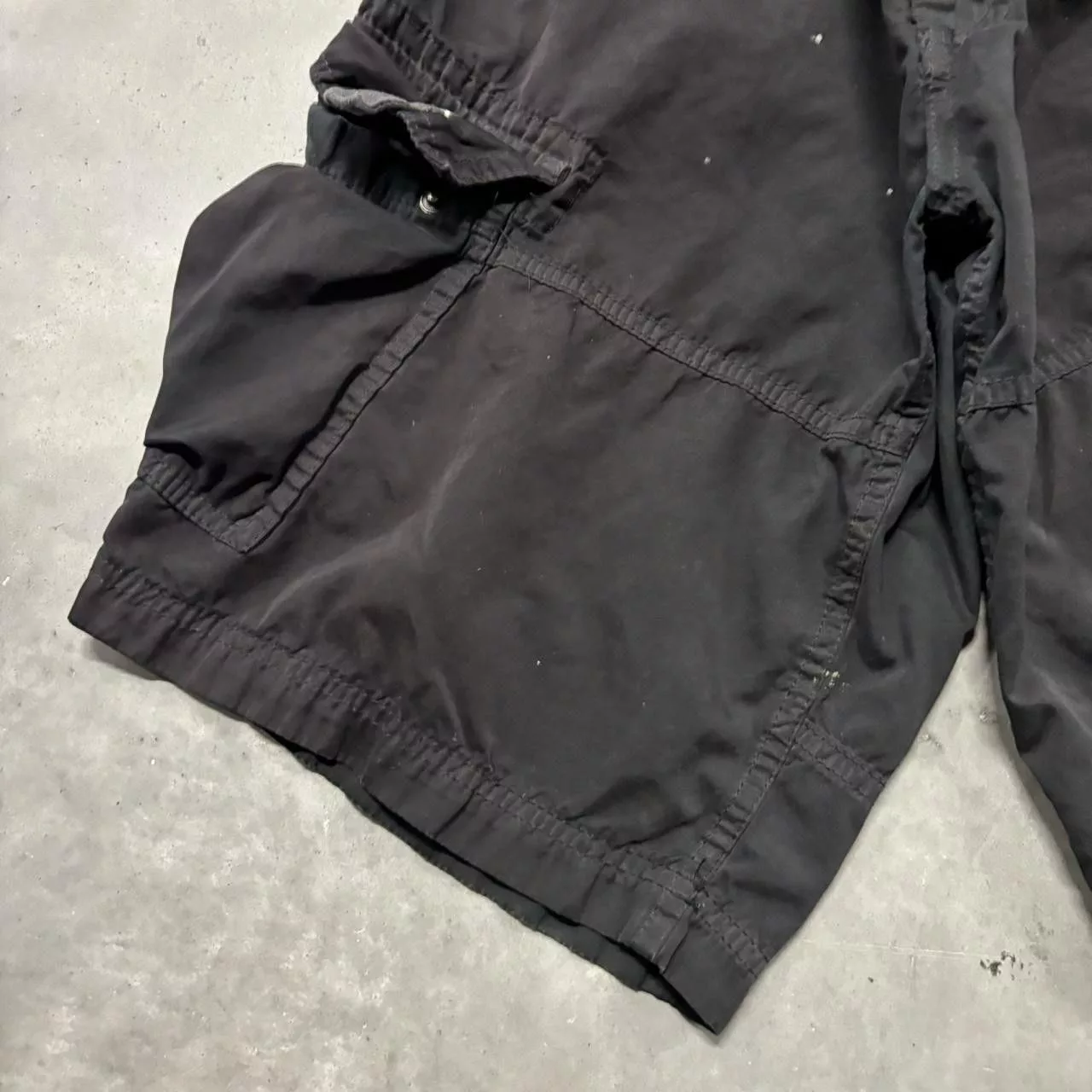 Ecko Unltd. Shorts Ecko Unltd. × Vintage Crazy Vintage Y2K/2000s Grunge Black Ecko Skater Cargo Shorts! Streetwear