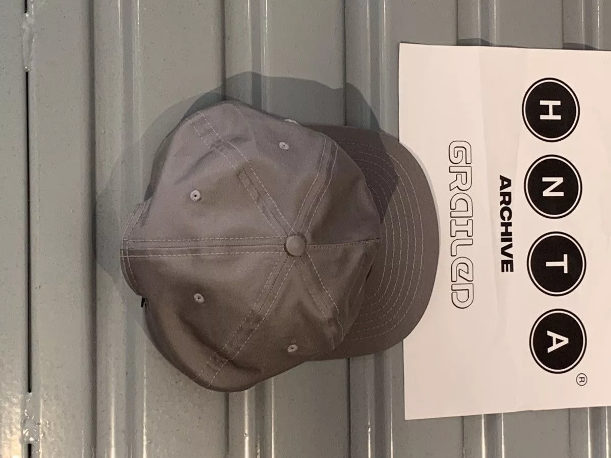 Rhude Hats RHUDE CLASSIC HAT GREY. ONE SIZE Gray