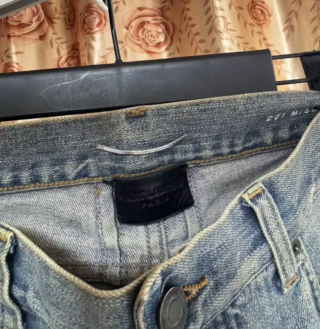 Saint Laurent Paris Denim Saint Laurent Paris 14ss Light Blue Jeans 32