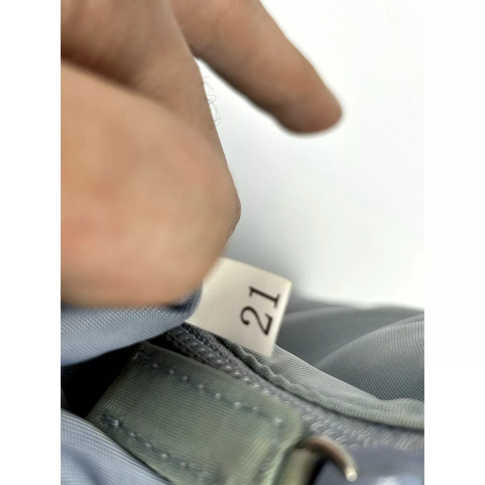 Prada Mini Bags Prada 2000 Nylon Shoulder Bag Gray