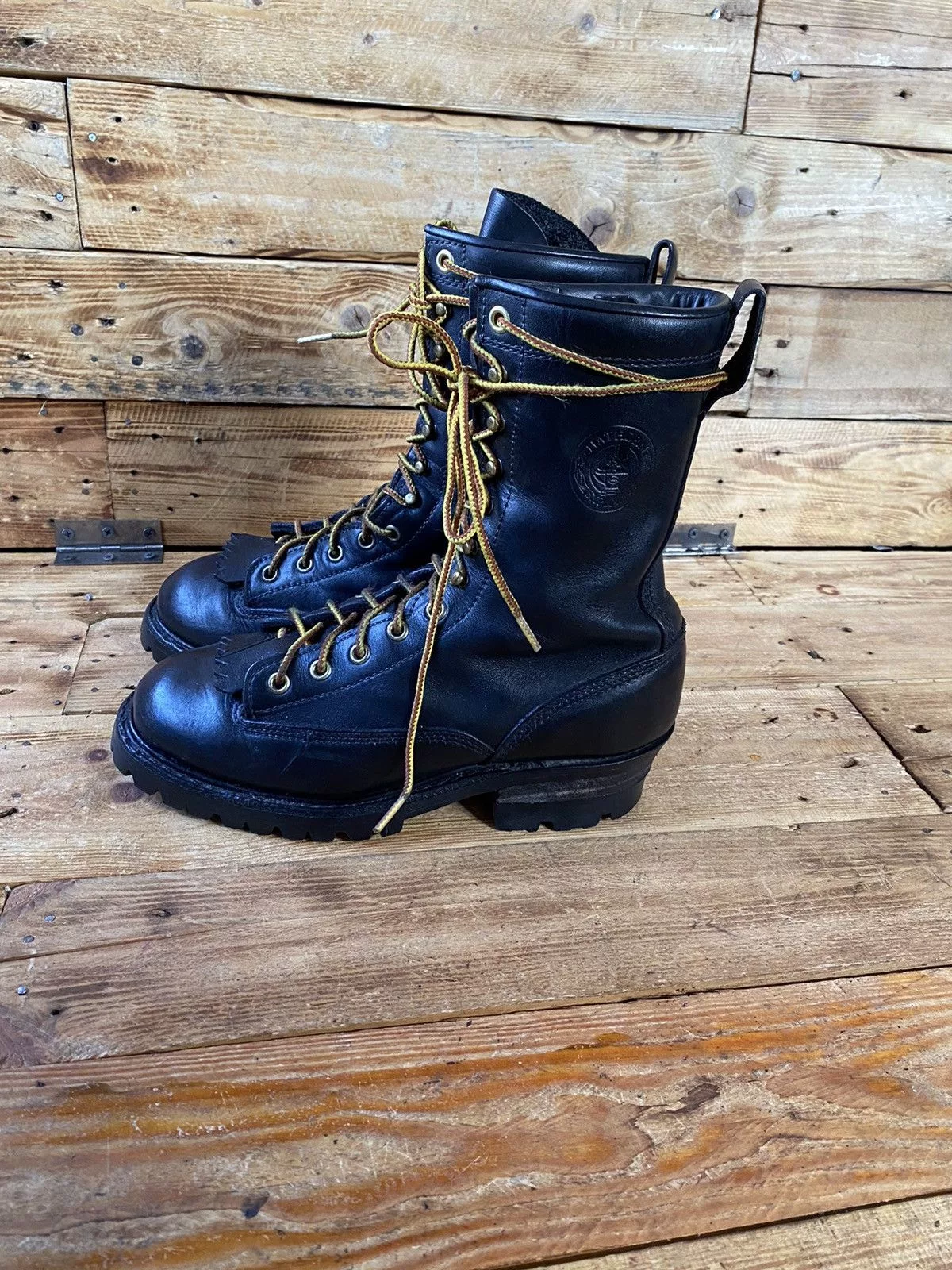 White's Boots Boots White's Boots Hathorne explorer logger,smoke jumper black leather boots7D