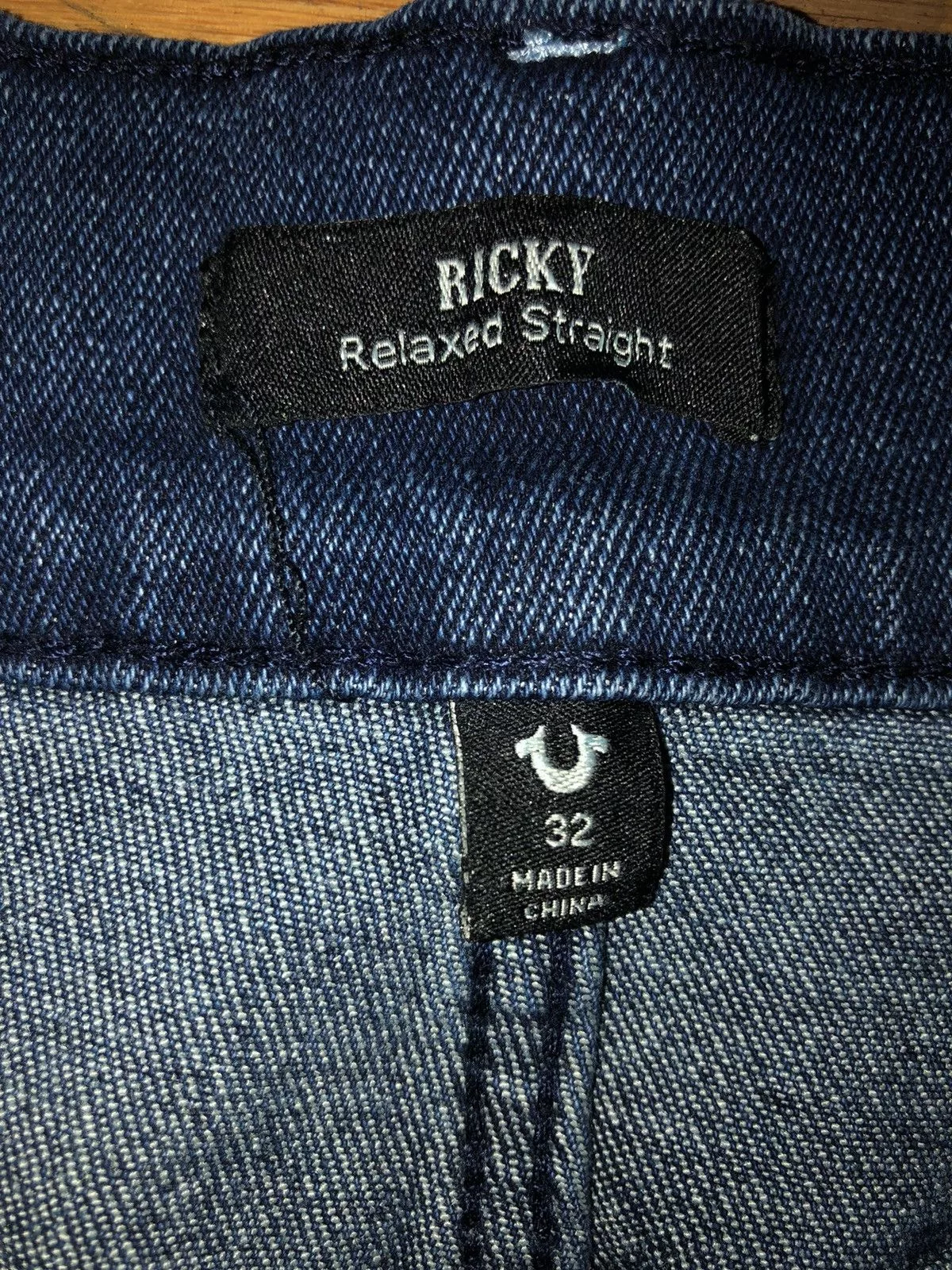 True Religion Shorts TRUE RELIGION RICKY FLAP DENIM SHORT Blue