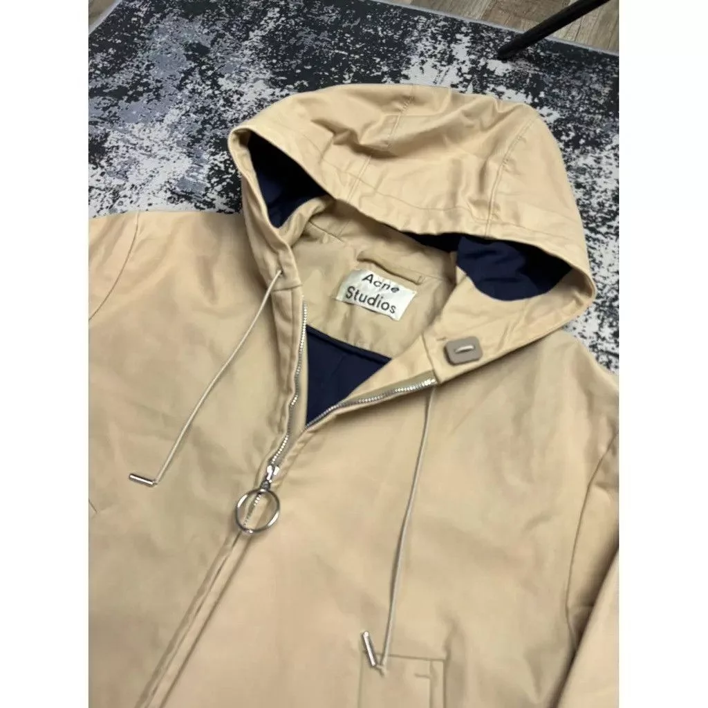 Acne Studios Coats Acne Studios Melt Coat Beige Size 46 fit XL
