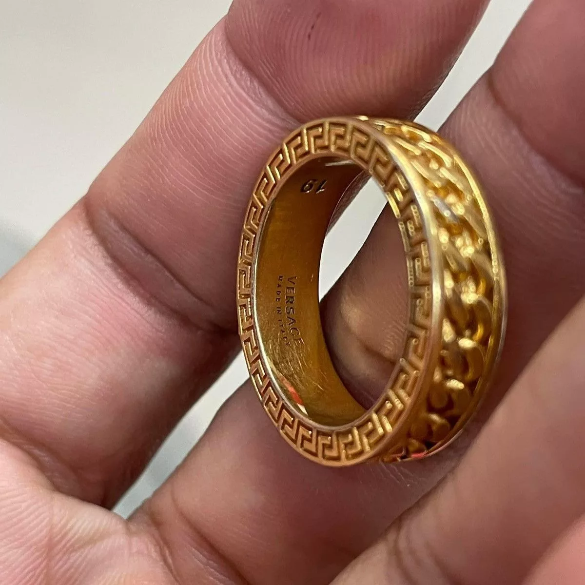 Versace Jewelry Watches Versace ring Gold