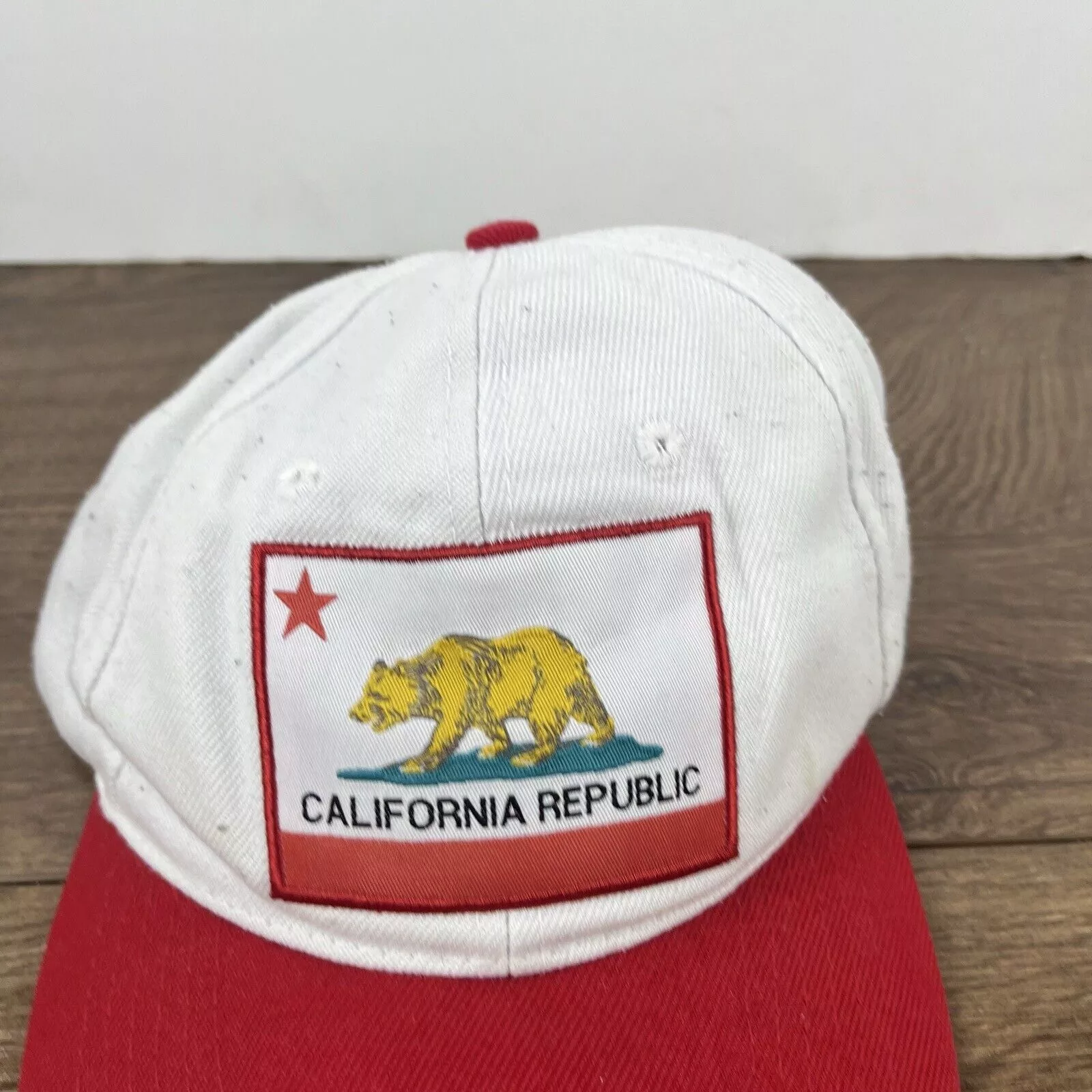 Other Hats Other California Republic Hat California Adjustable Hat White Hat