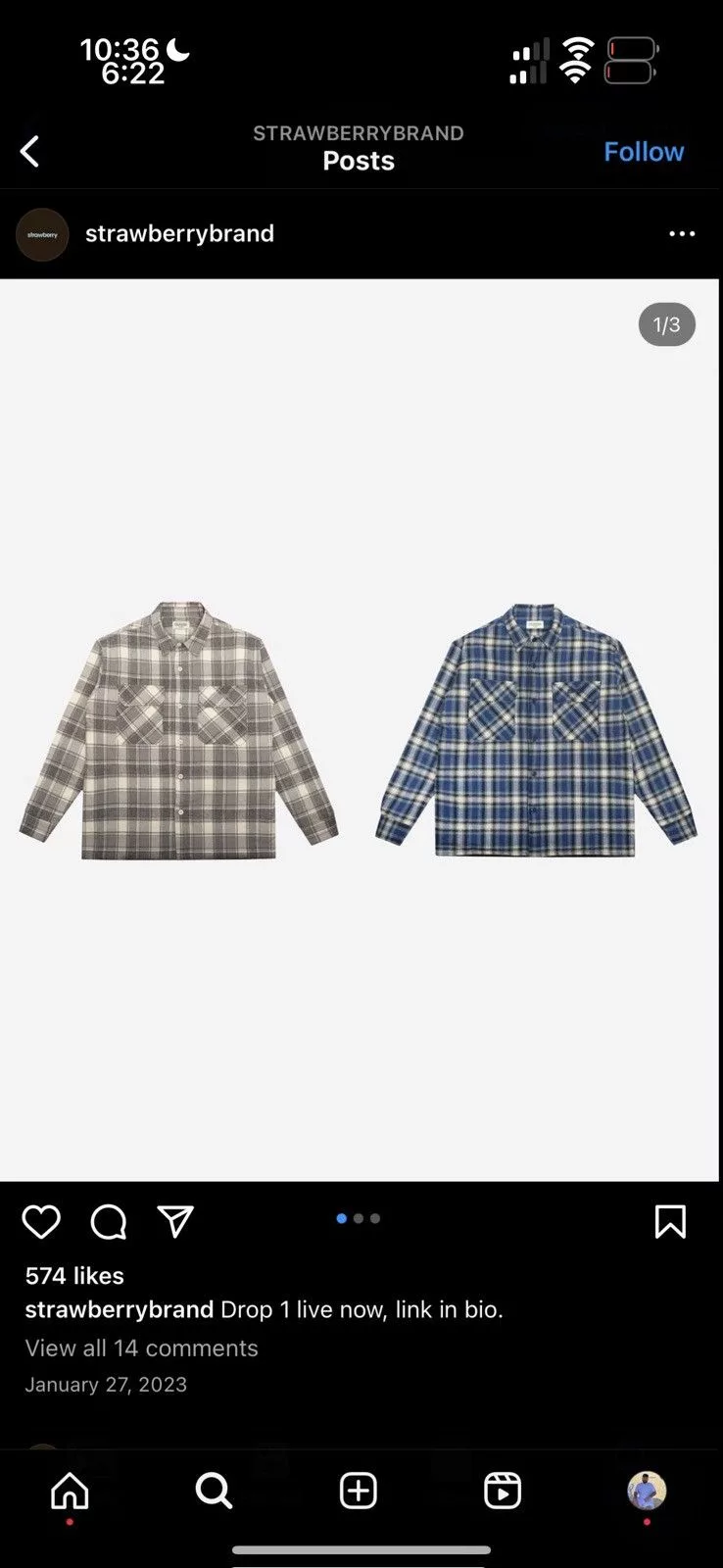 Strawberry Light Jackets Strawberry Flannel Gray