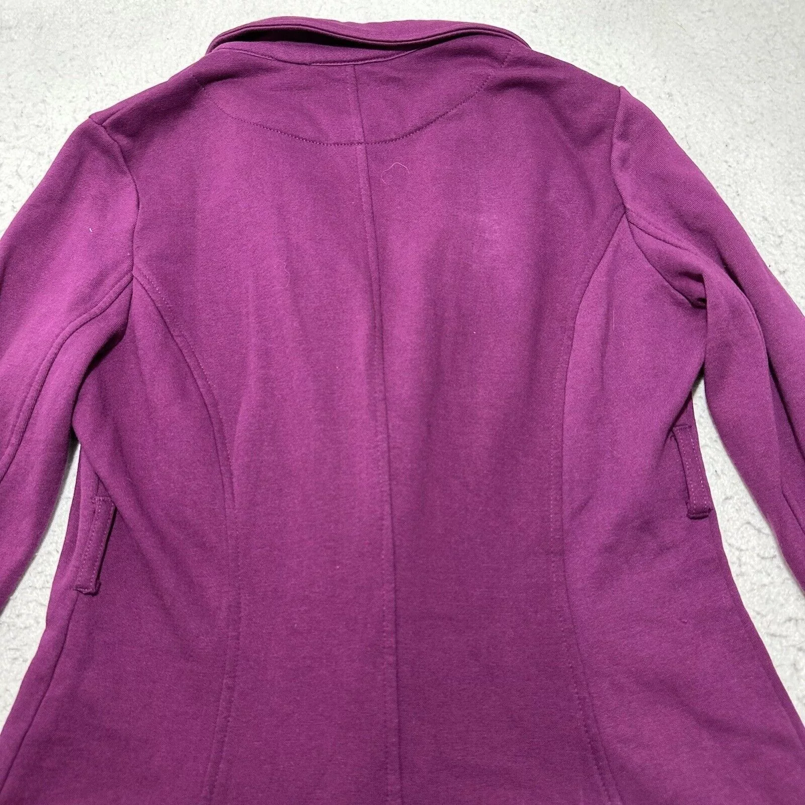 Other Jackets Other Serena Williams Small Sweatshirt Jacket Coatigan Purple