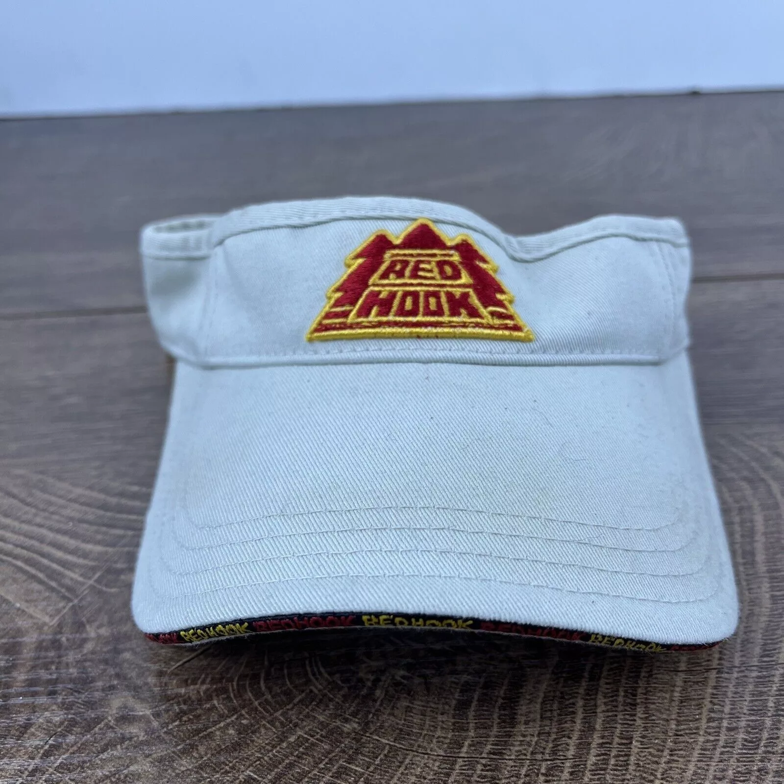 American Needle Hats Red Hook Visor Hat Red Hook American Needle Adjustable Adult Brown