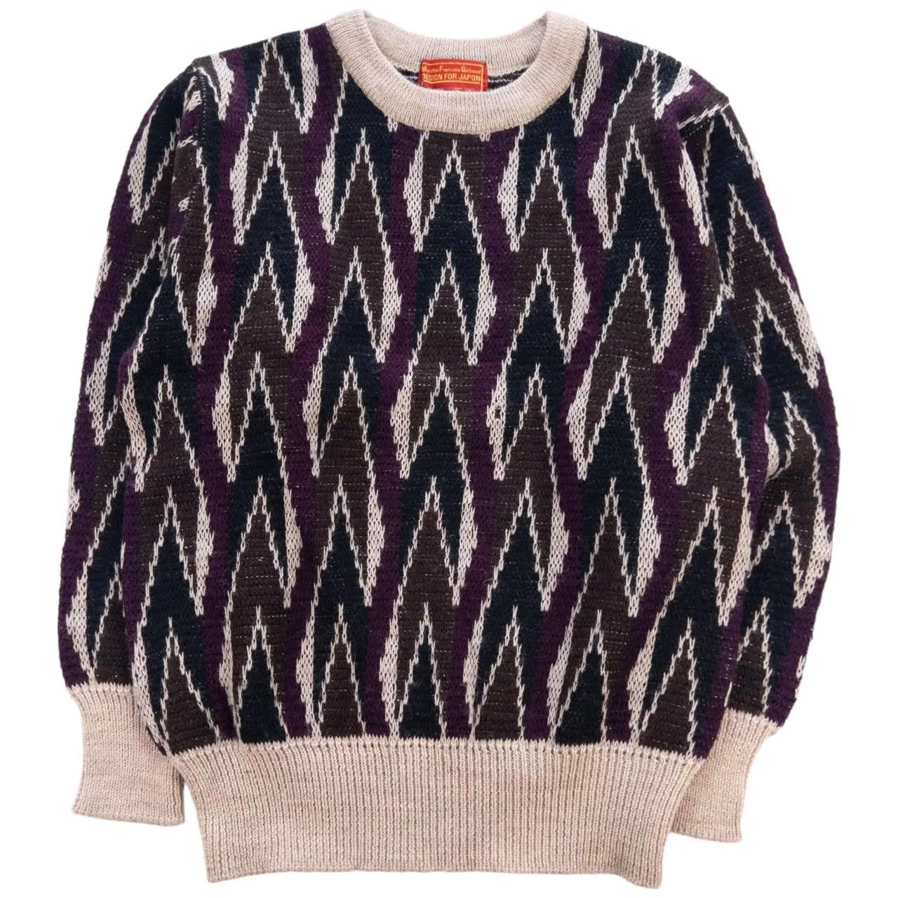 Marithe + Francois Girbaud Sweaters Knitwear Vintage Marithe + Francois Girbaud Knit Jumper Size M Purple