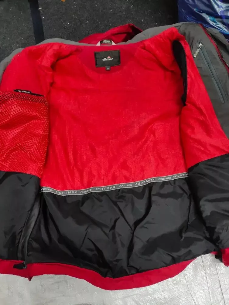 Ellesse Bombers Vintage Ellesse bomber ski jacket Red