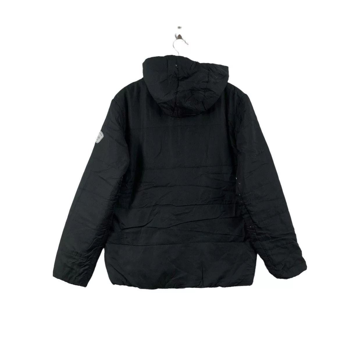 Quiksilver Light Jackets QUIKSILVER Light Quilted Jacket Surf Style Black Vintage