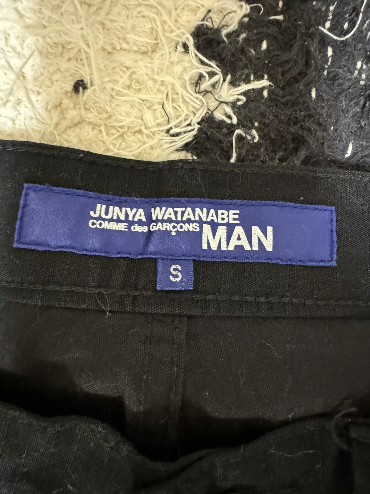 Comme des Garcons Casual Pants Comme des Garcons × Junya Watanabe Junya Watanabe x Comme des Garçons Pants Black