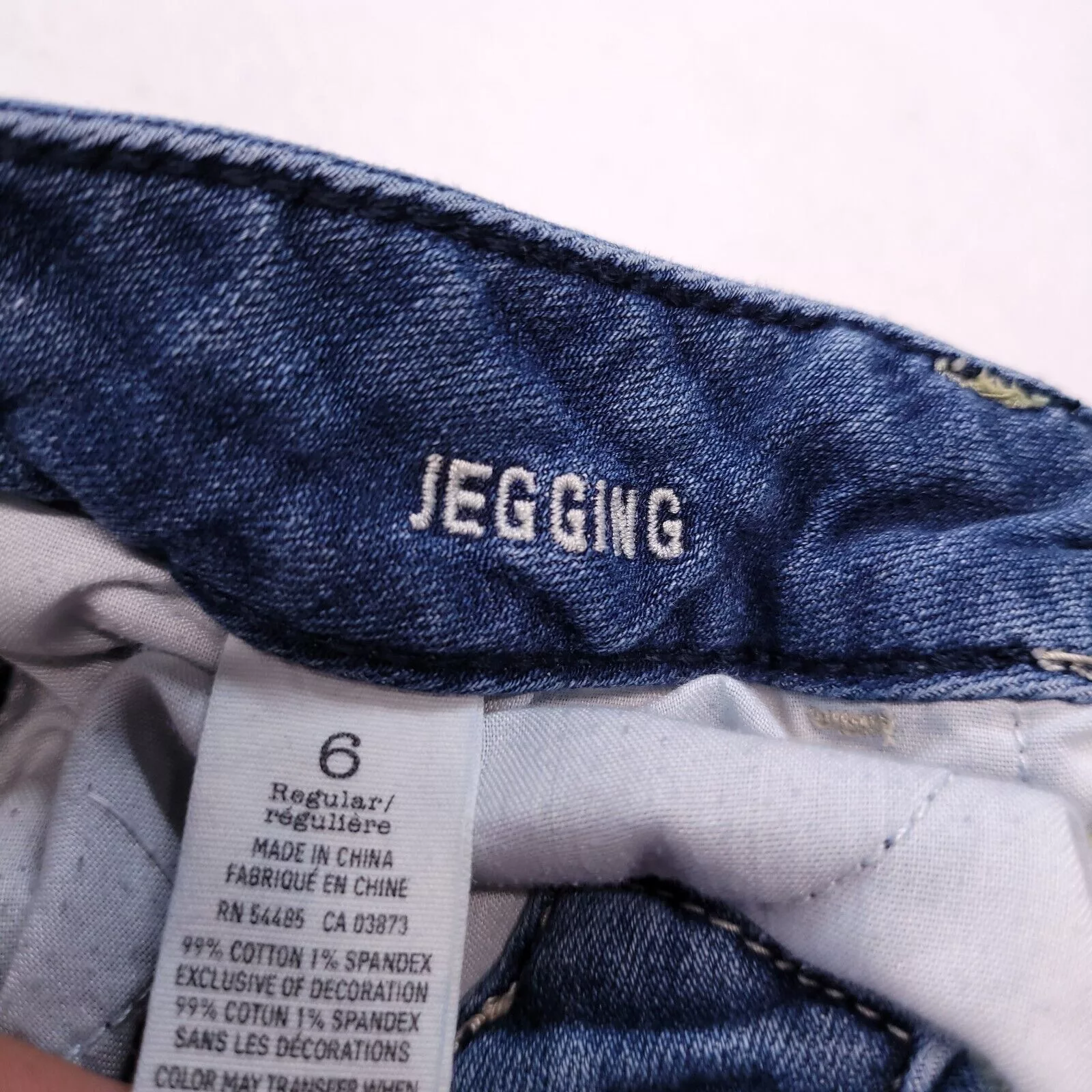 American Eagle Outfitters Jeans American Eagle Outfitters American Eagle Stretch Jegging Denim Jeans Women Size 6 Blue