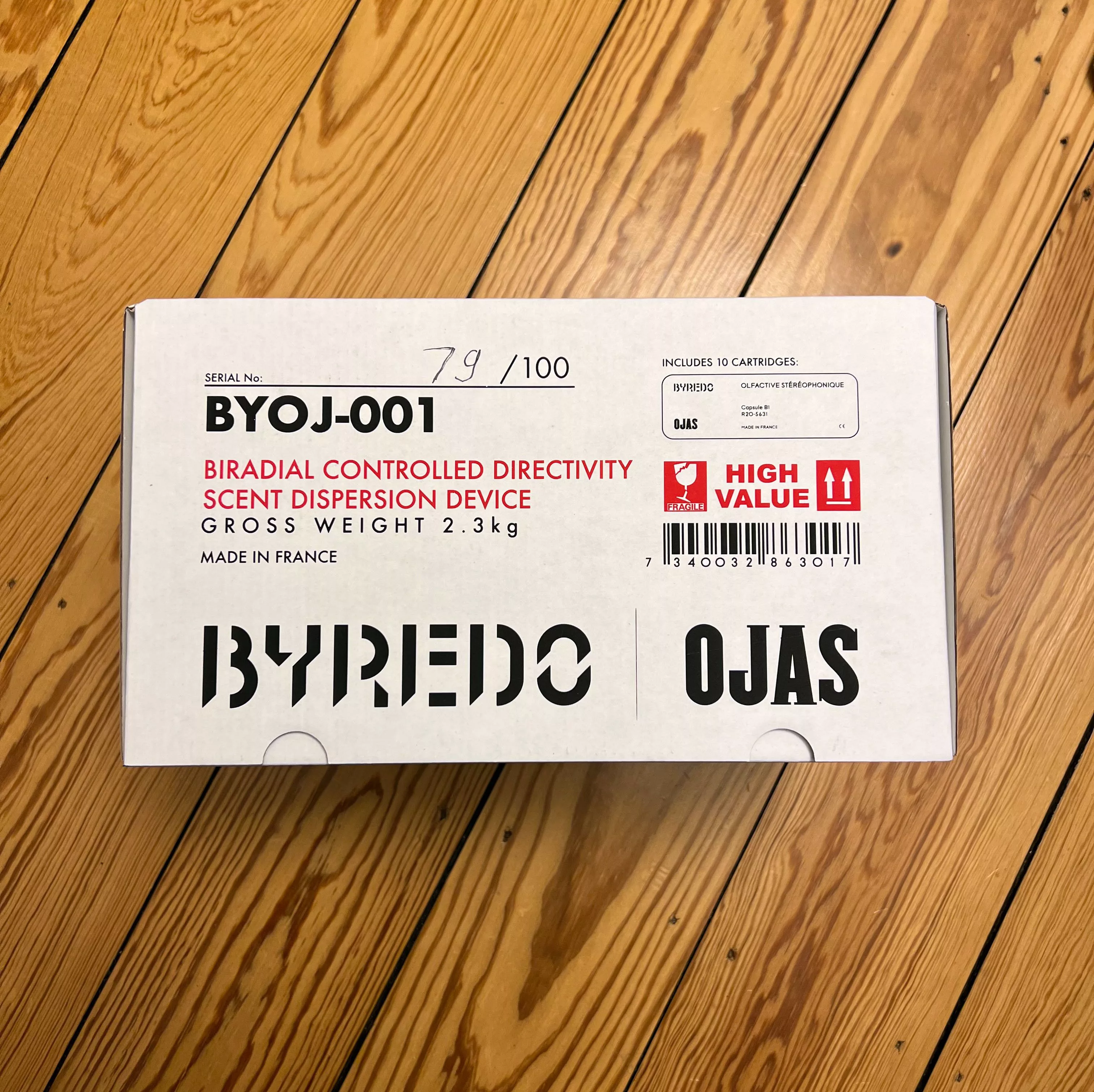 Byredo Miscellaneous Byredo Olfactive Stéréophonique Silver