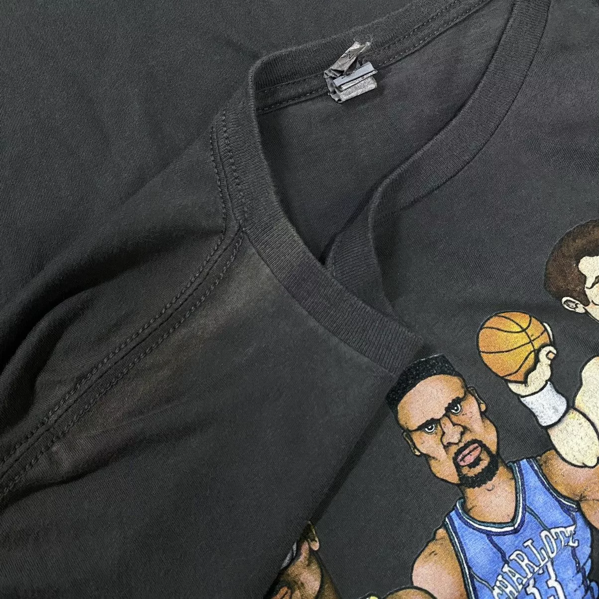 NBA Short Sleeve T Shirts NBA LEGENDS Gray