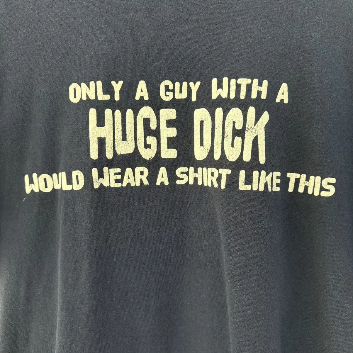 Other Short Sleeve T Shirts Other Huge Dick Tee Blue