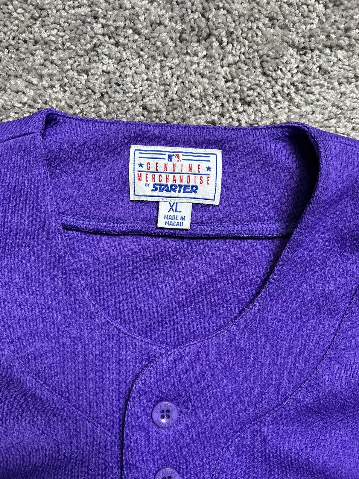 MLB Jerseys MLB × Starter × Vintage Vintage 80s MLB Starter Diamondbacks Baseball Jersey Purple
