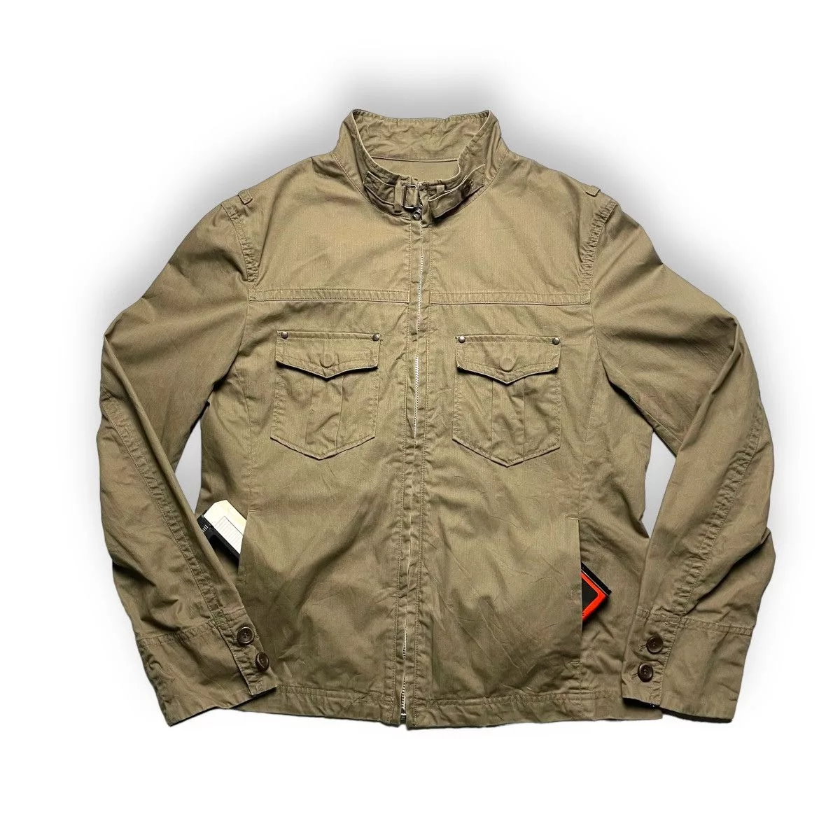 Comme Ca Ism Light Jackets Comme Ca Ism × Japanese Brand × Seditionaries VINTAGE COMME CA ISM BONDAGE FULL ZIP SEDITIONARIES JACKET Brown
