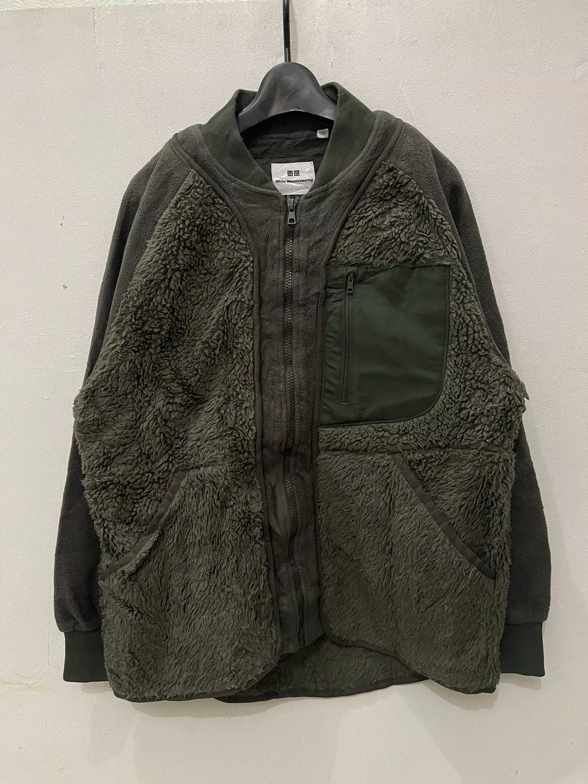 Engineered Garments Sweaters Knitwear Engineered Garments × Uniqlo × White Mountaineering Uniqlo ❌ White Mountaineering Sweater Fleece Jackets Green