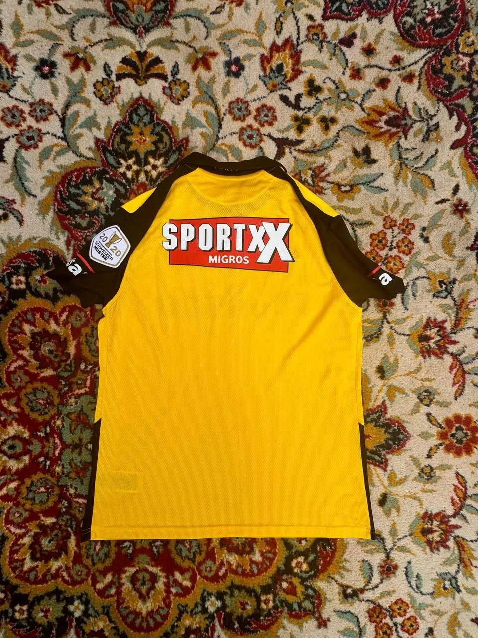 Nike Short Sleeve T Shirts BSC YOUNG BOYS 2020 2021 HOME FOOTBALL SHIRT NIKE JERSEY Yellow Sportswear