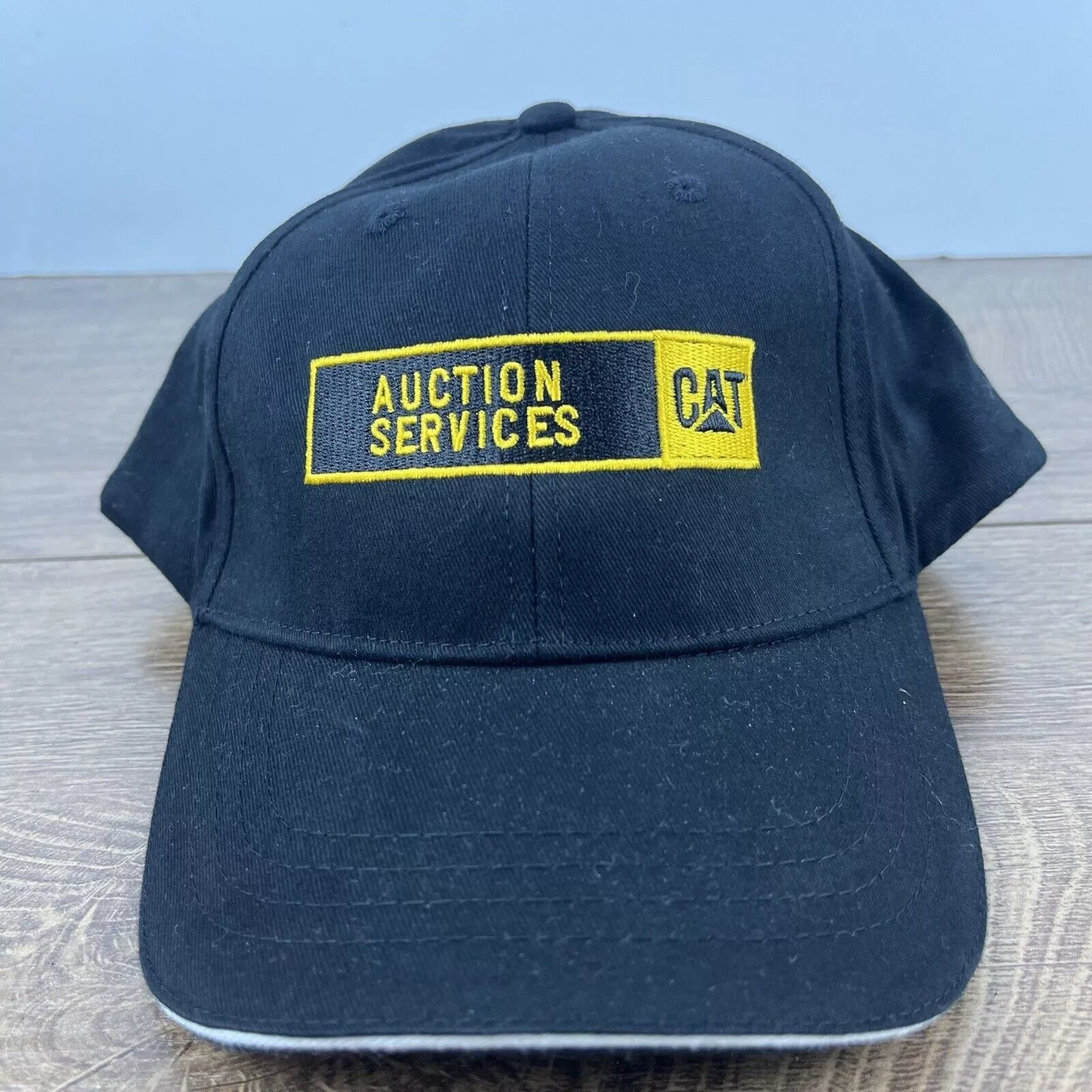 Other Hats Other CAT Auction Services Hat Black Cap CAT Hat Adjustable Hat Bl