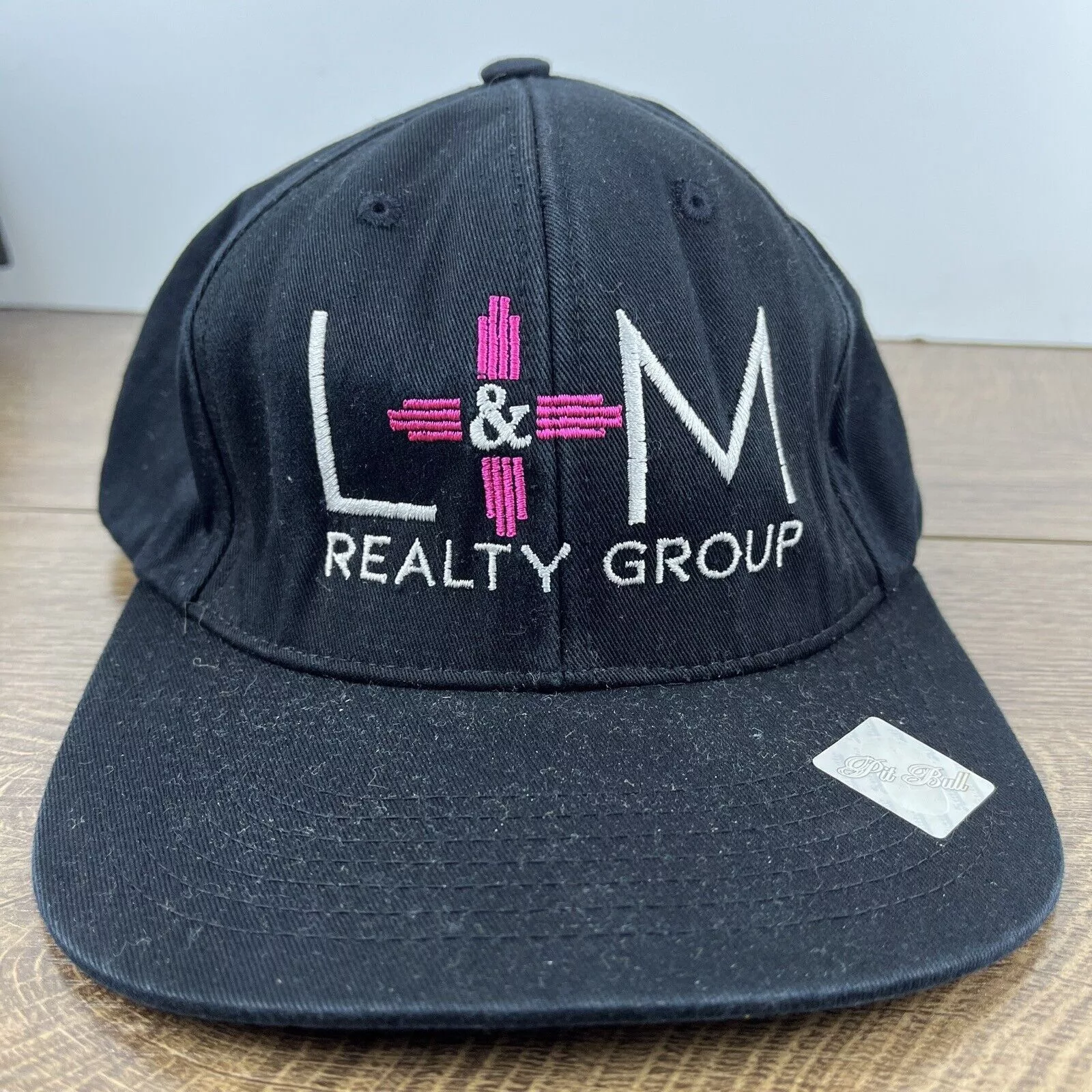Other Hats Other L&M Realty Group Hat LM Hat Black Hat Adjustable Snapback Ad