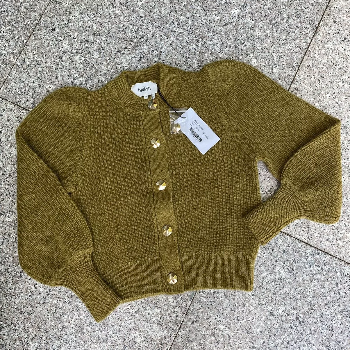 ba&sh Sweaters NEW! BA&SH cardigan Green