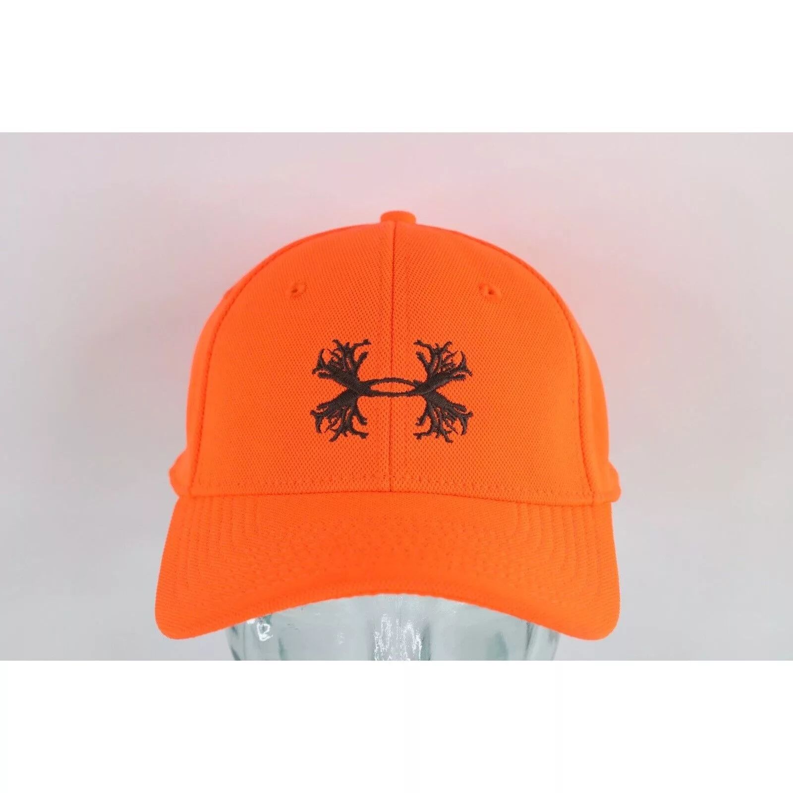 Under Armour Hats Under Armour Hunting Spell Out Deer Antler Big Logo Hat Cap Orange