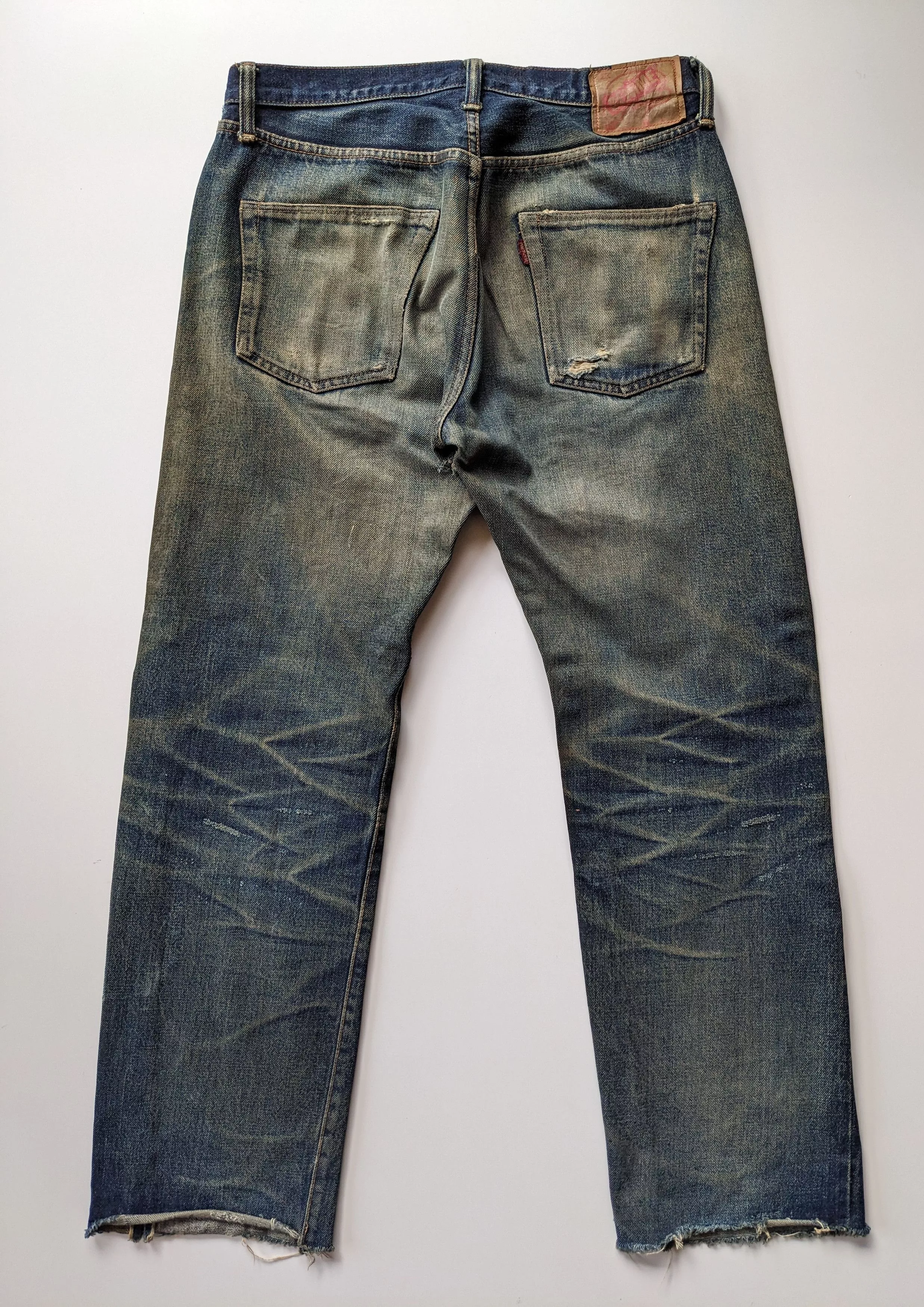 Denime Denim Vintage DENIME distressed rusty selvedge Multi