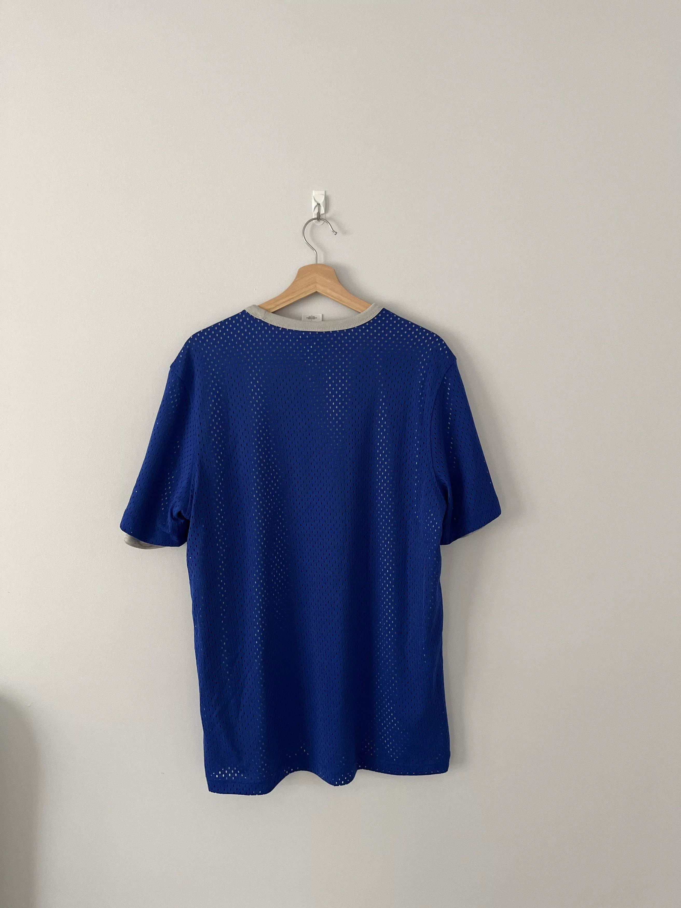 Champion Short Sleeve T Shirts Champion Lined Mesh Jersey Blue