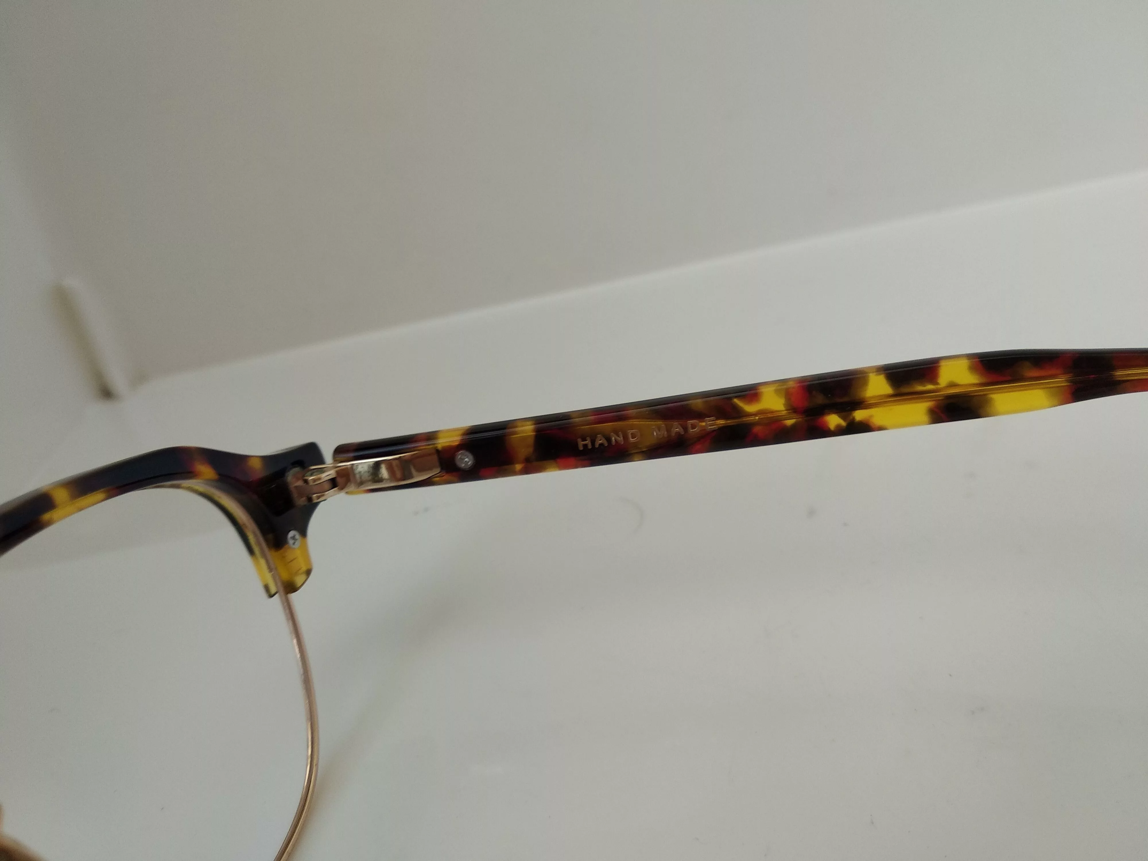 Other Glasses Other Mod Malcolm X Tortoise Gold Eyeglasses Frame Multi