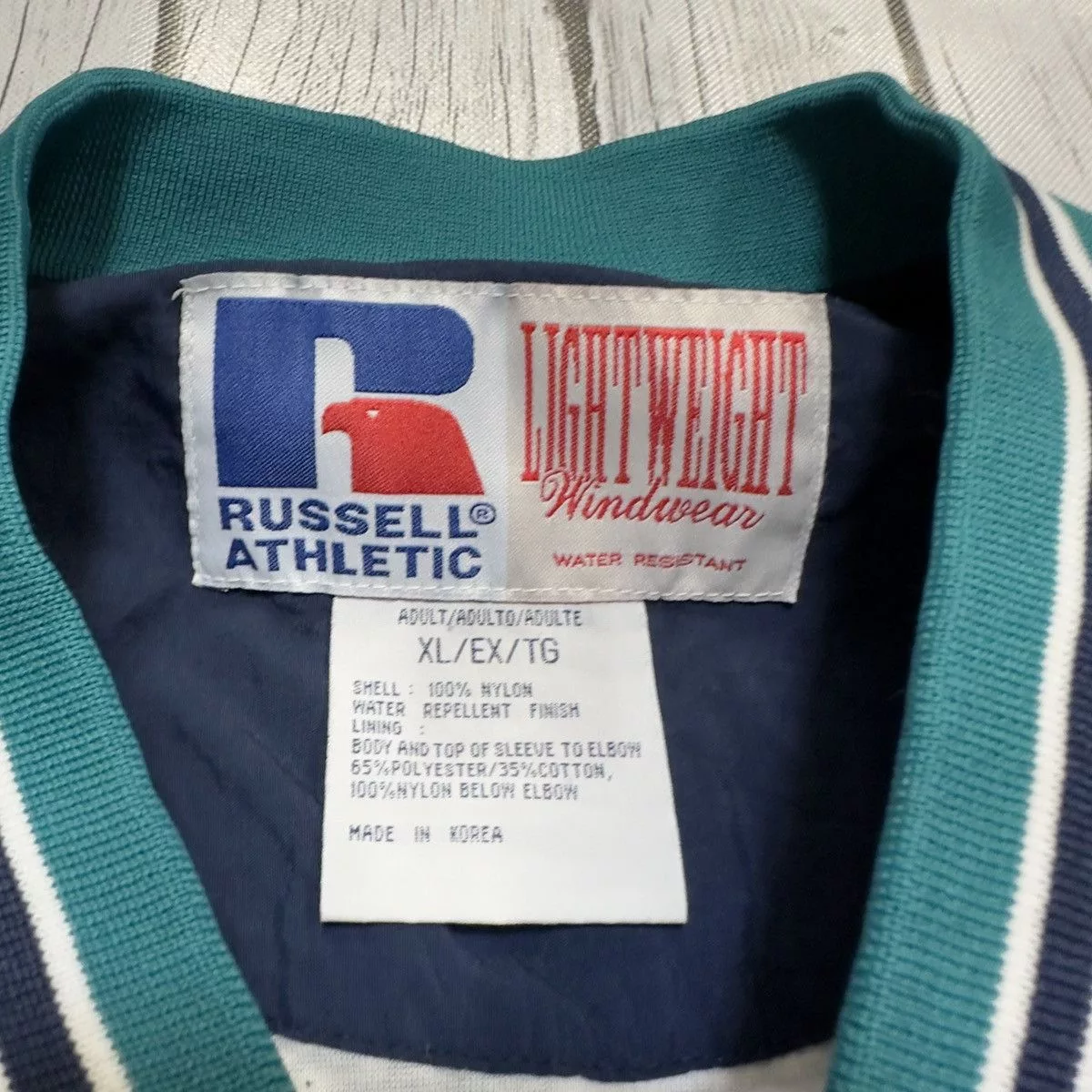 Russell Athletic Light Jackets Russell Athletic × Vintage Vintage Russell windbreaker Blue