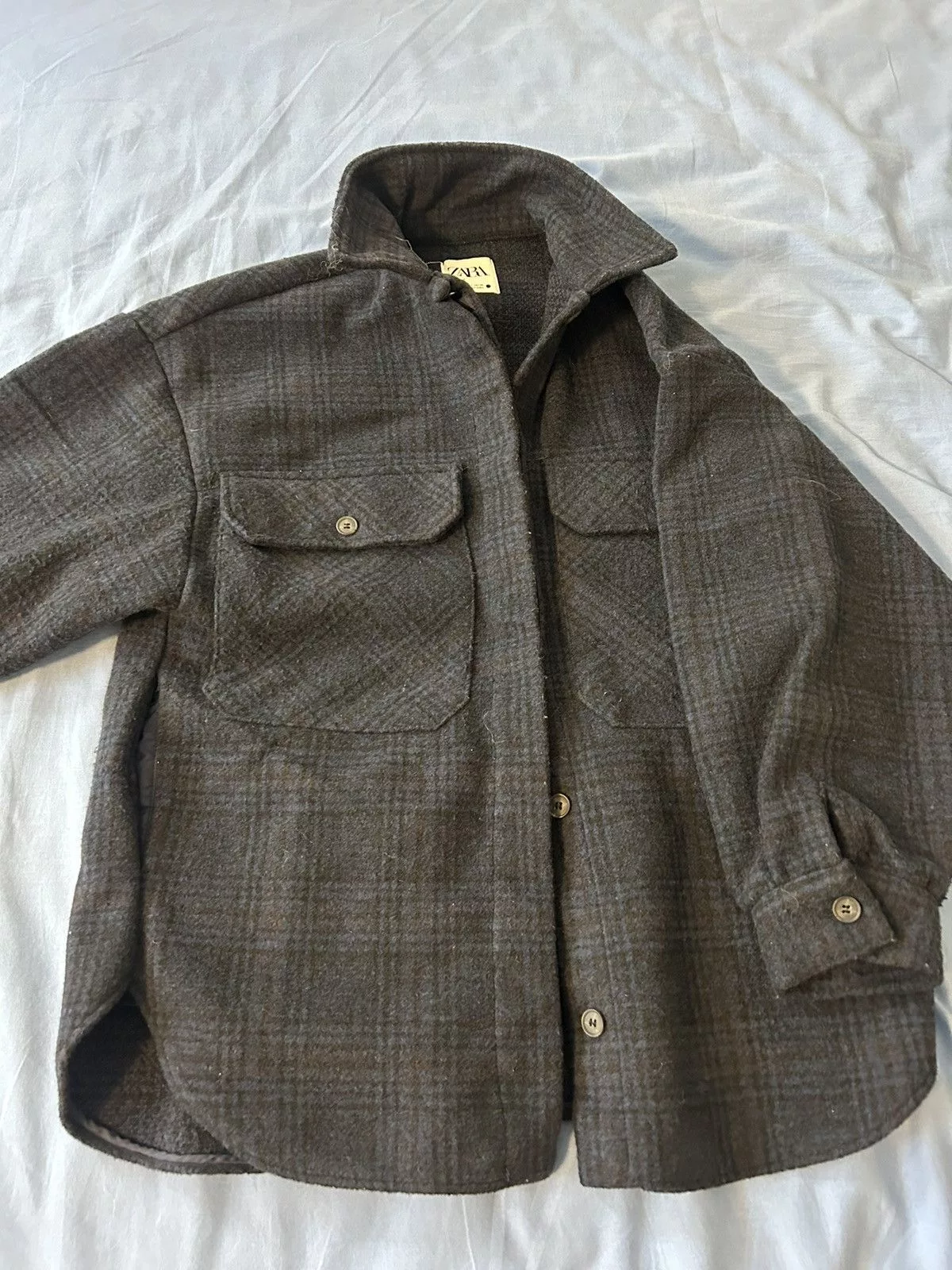 Zara Jackets zara polyester jacket Blue