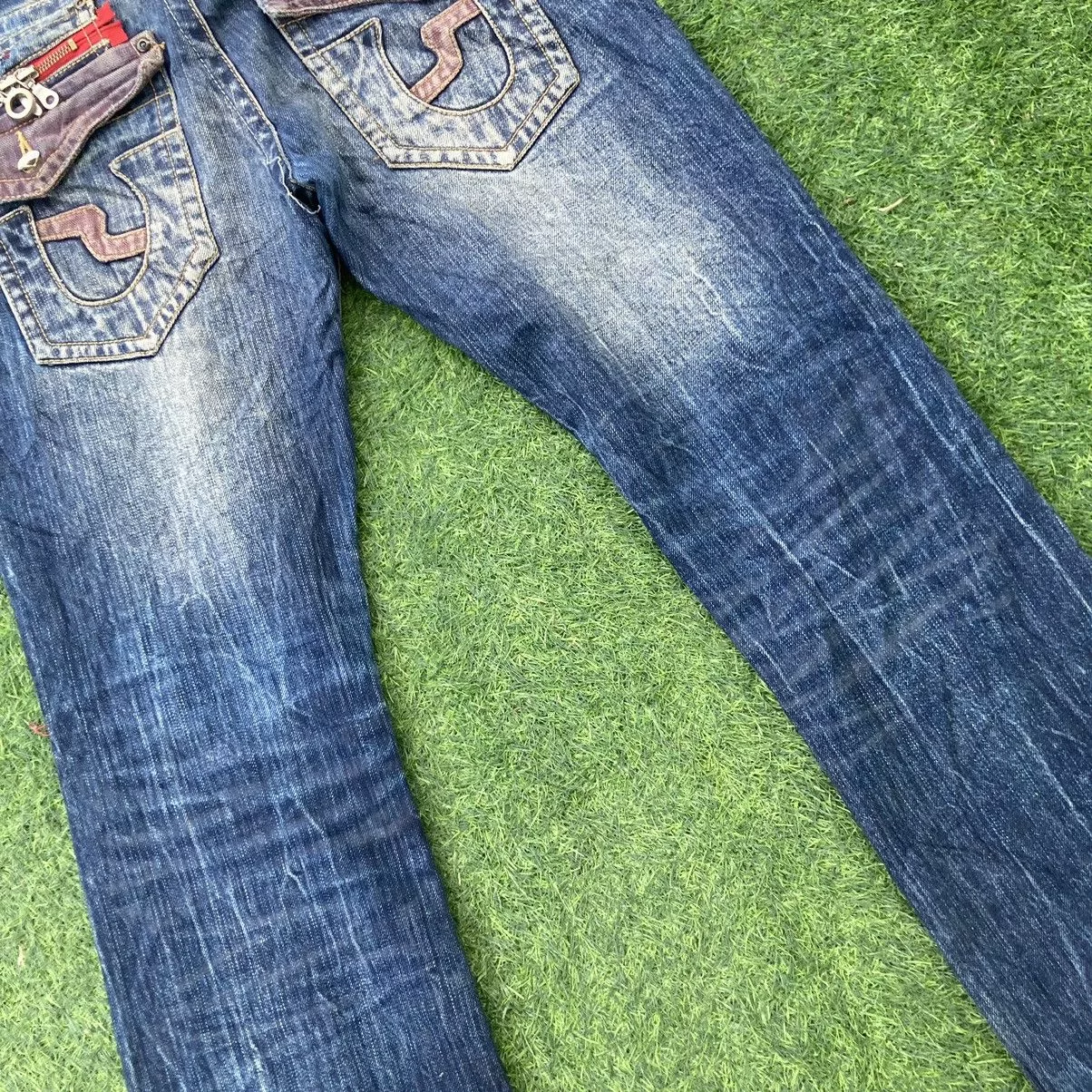 semanticdesign Denim semanticdesign SEMANTIC DESIGN FLARED BOOTCUT JEANS Blue