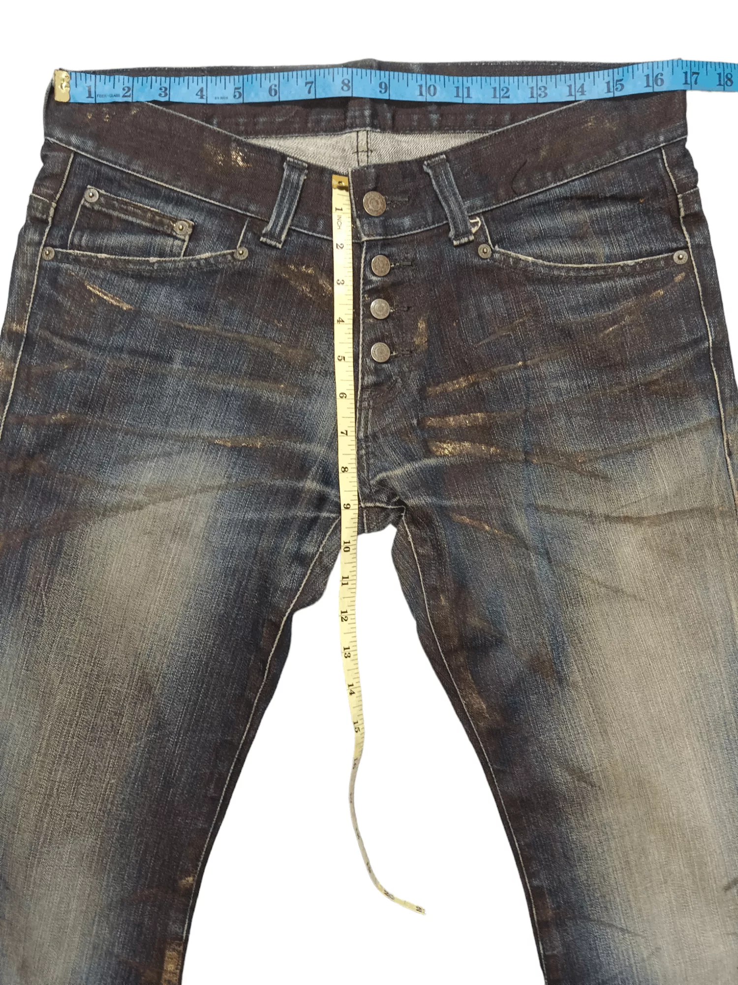 Tornado Mart Denim Rare!!! Tornado Mart Seditionaries Super Flare Jeans Blue