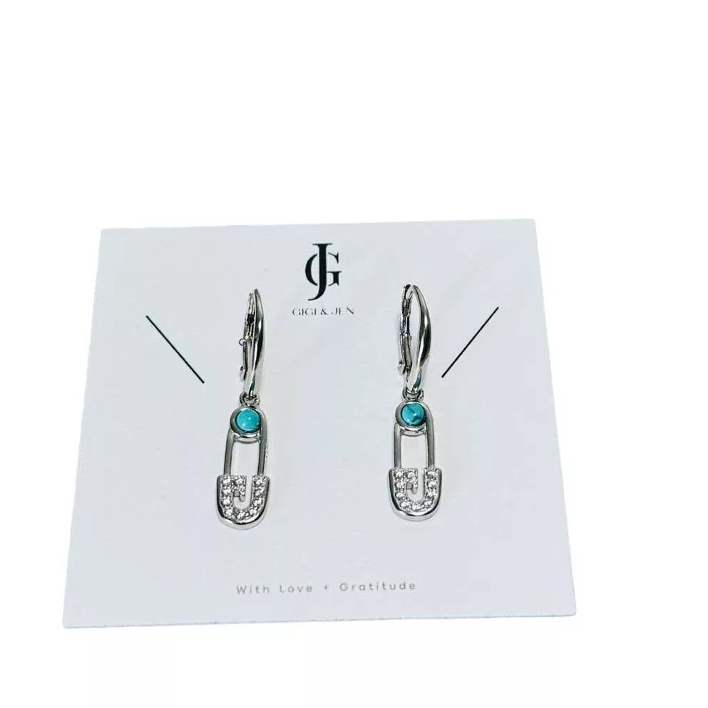 Other Earrings Other Paperclip Link Drop Earrings Sterling Silver 925