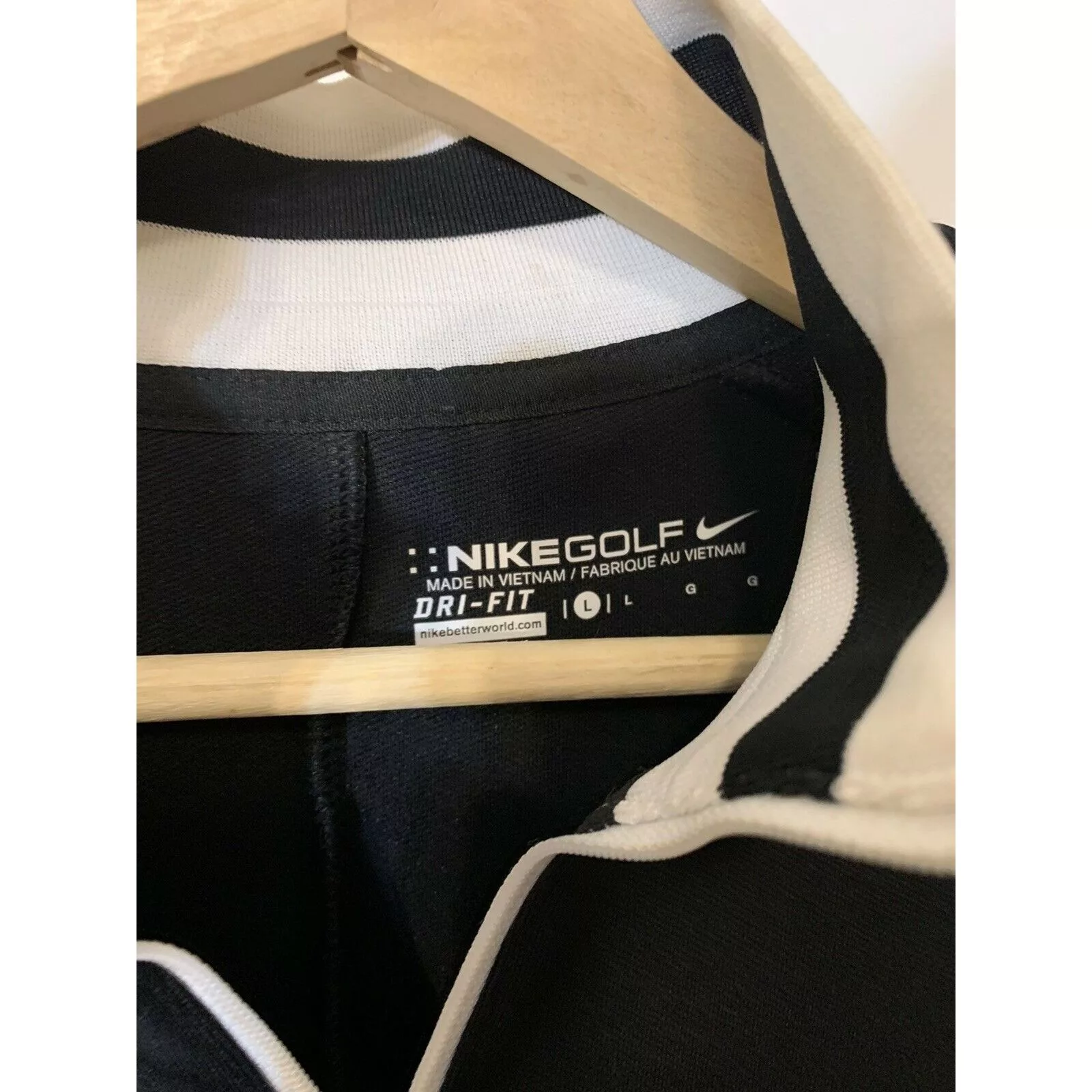 Nike Light Jackets NIKE Golf Dri-Fit Black Long Sleeve Pullover Jacket Leapfrog