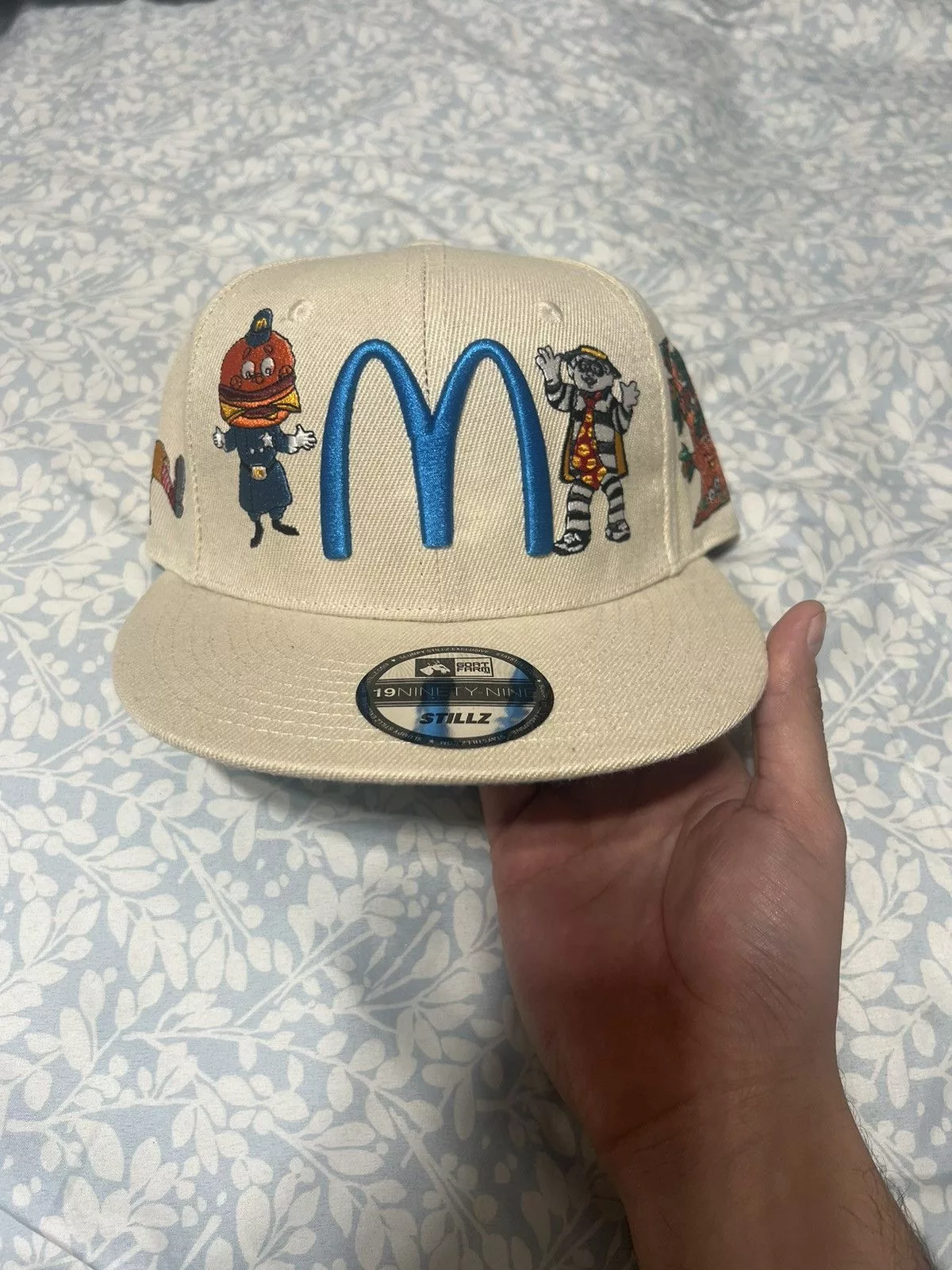 Slumpy Kev Hats Slumpy Kev × STILLZ Slumpykev x Stillz McDonalds hat White