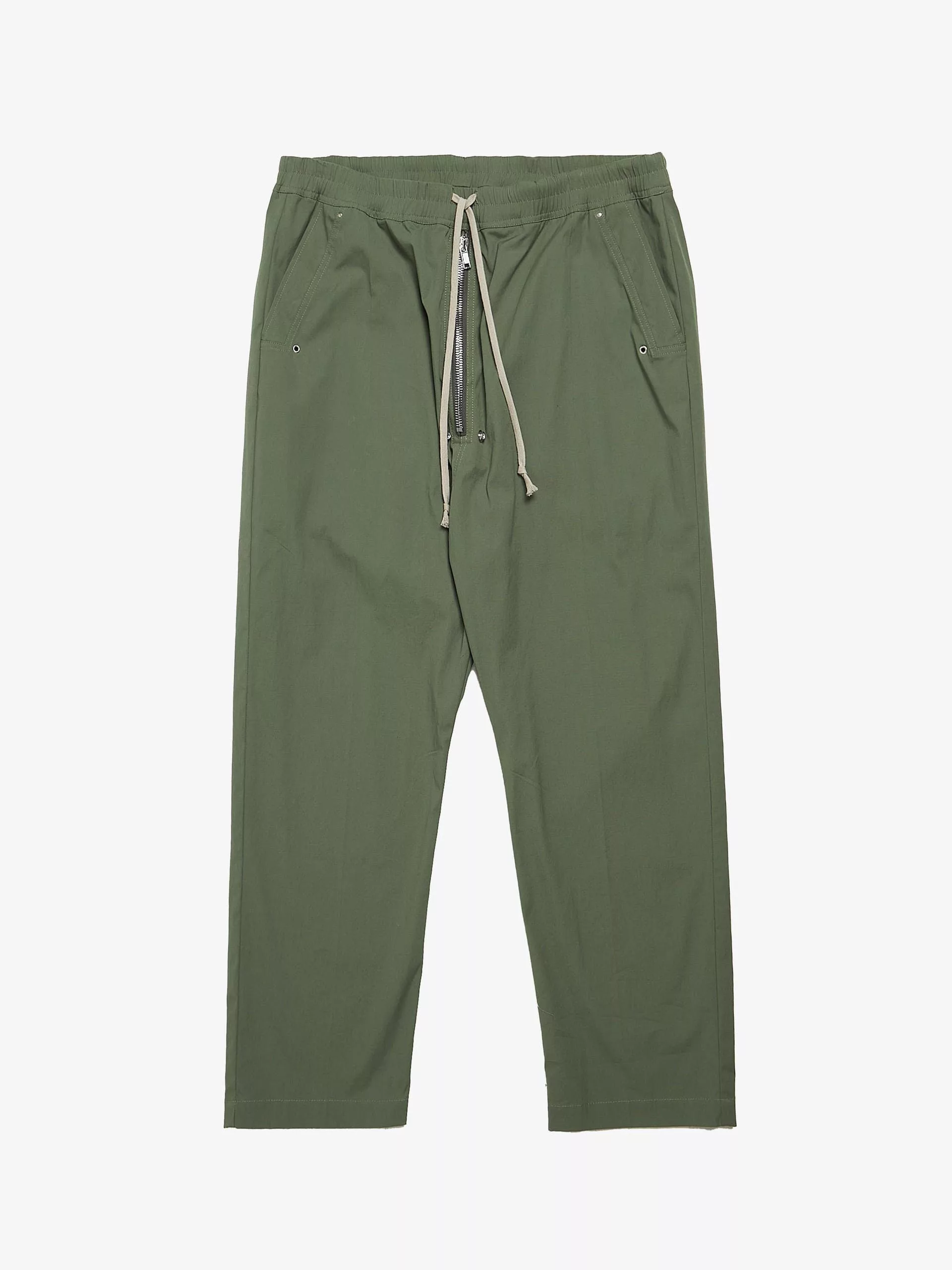 Rick Owens Casual Pants Rick Owens Moss Bela Cotton Pants Multi