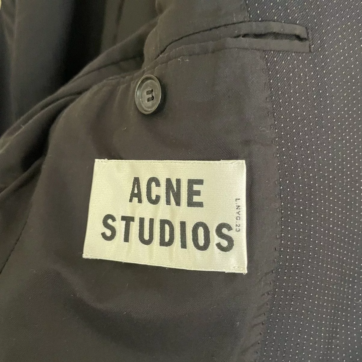 Acne Studios Blazers Acne Studios ””DRIFTER J DOT AW13” Blue